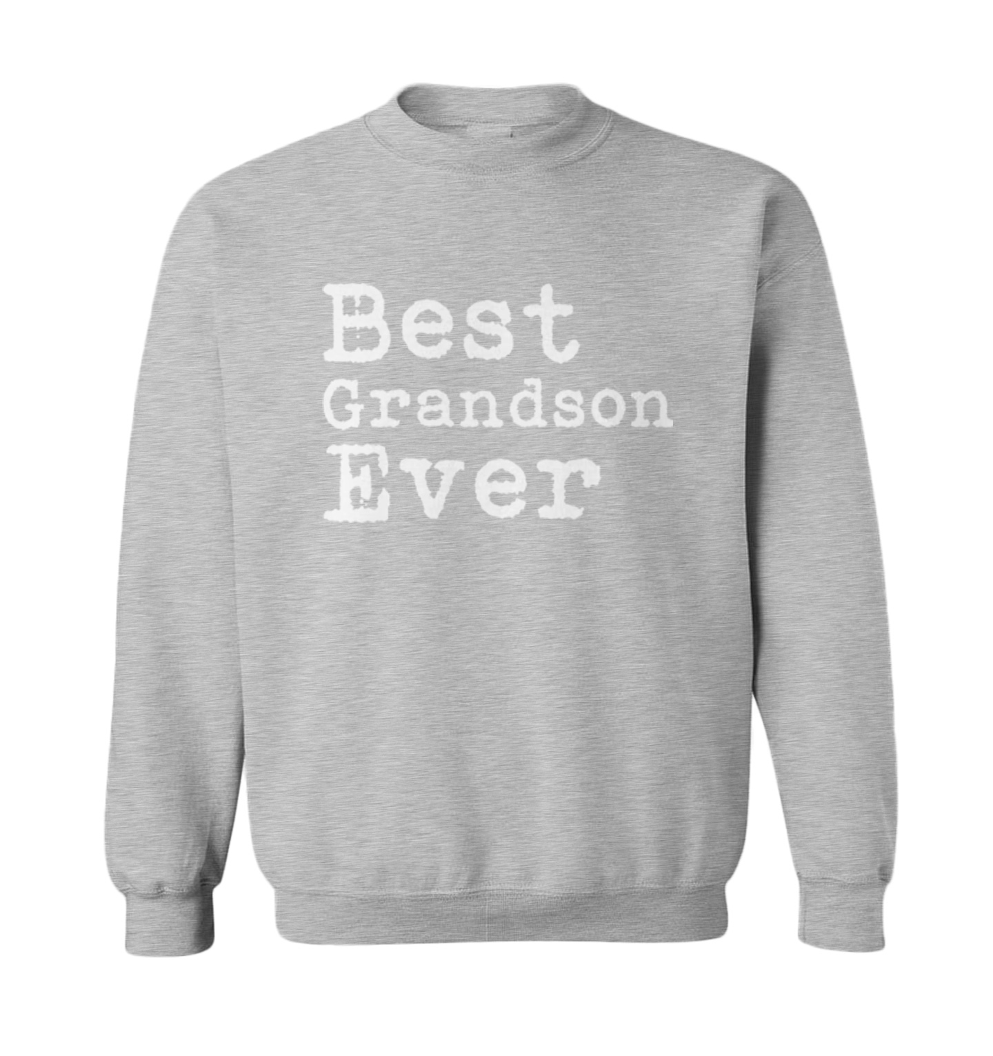 Best Grandson Ever - Grandma Grandpa Birthday Gift Toddler Crewneck Sweater - Picture 4 of 8