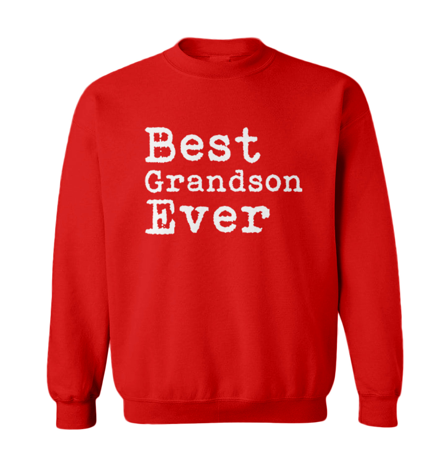 Best Grandson Ever - Grandma Grandpa Birthday Gift Toddler Crewneck Sweater - Picture 7 of 8