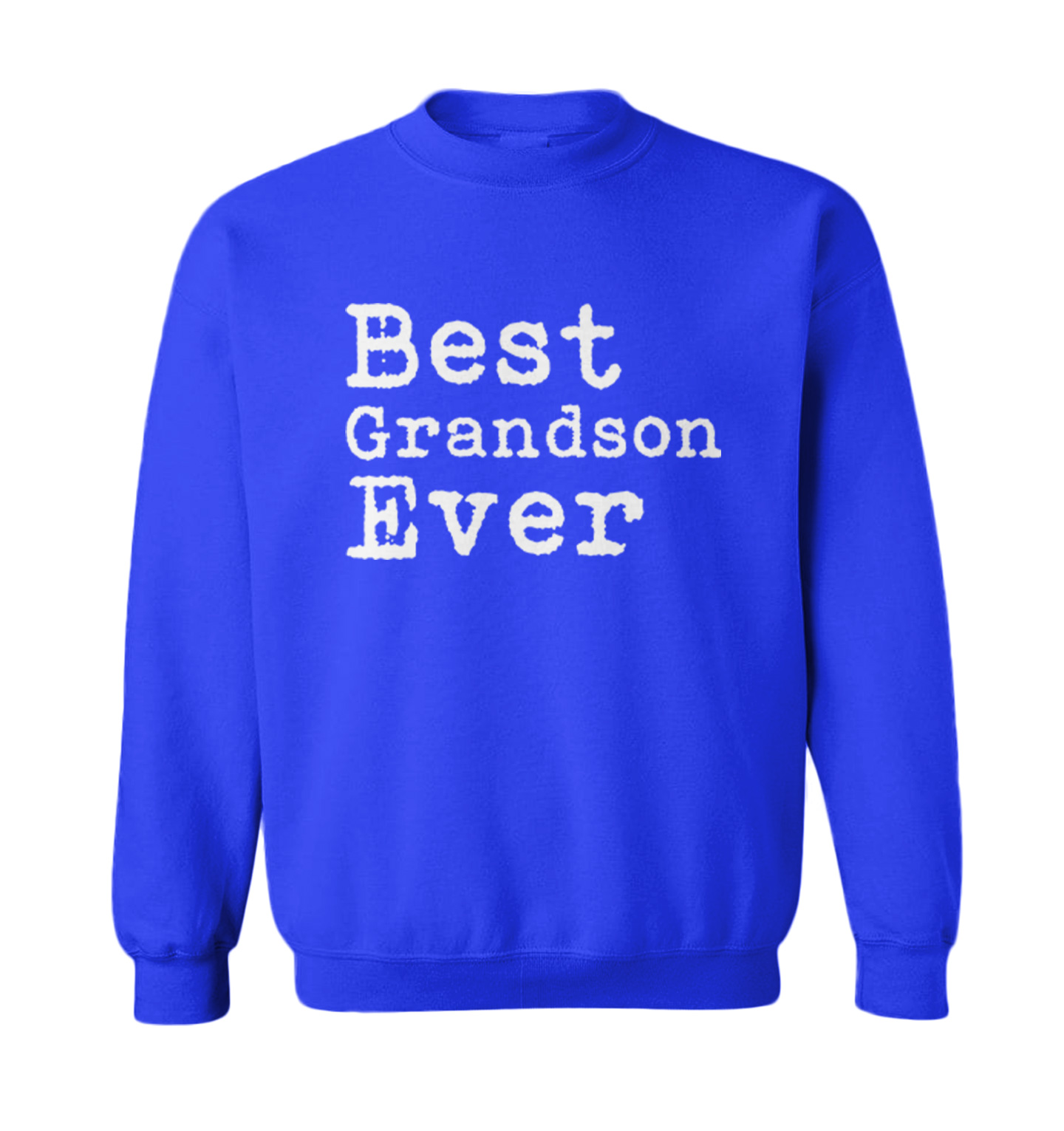 Best Grandson Ever - Grandma Grandpa Birthday Gift Toddler Crewneck Sweater - Picture 8 of 8