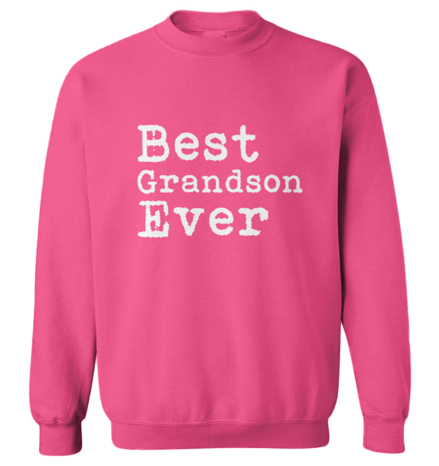 Best Grandson Ever - Grandma Grandpa Birthday Gift Toddler Crewneck Sweater - Picture 6 of 8