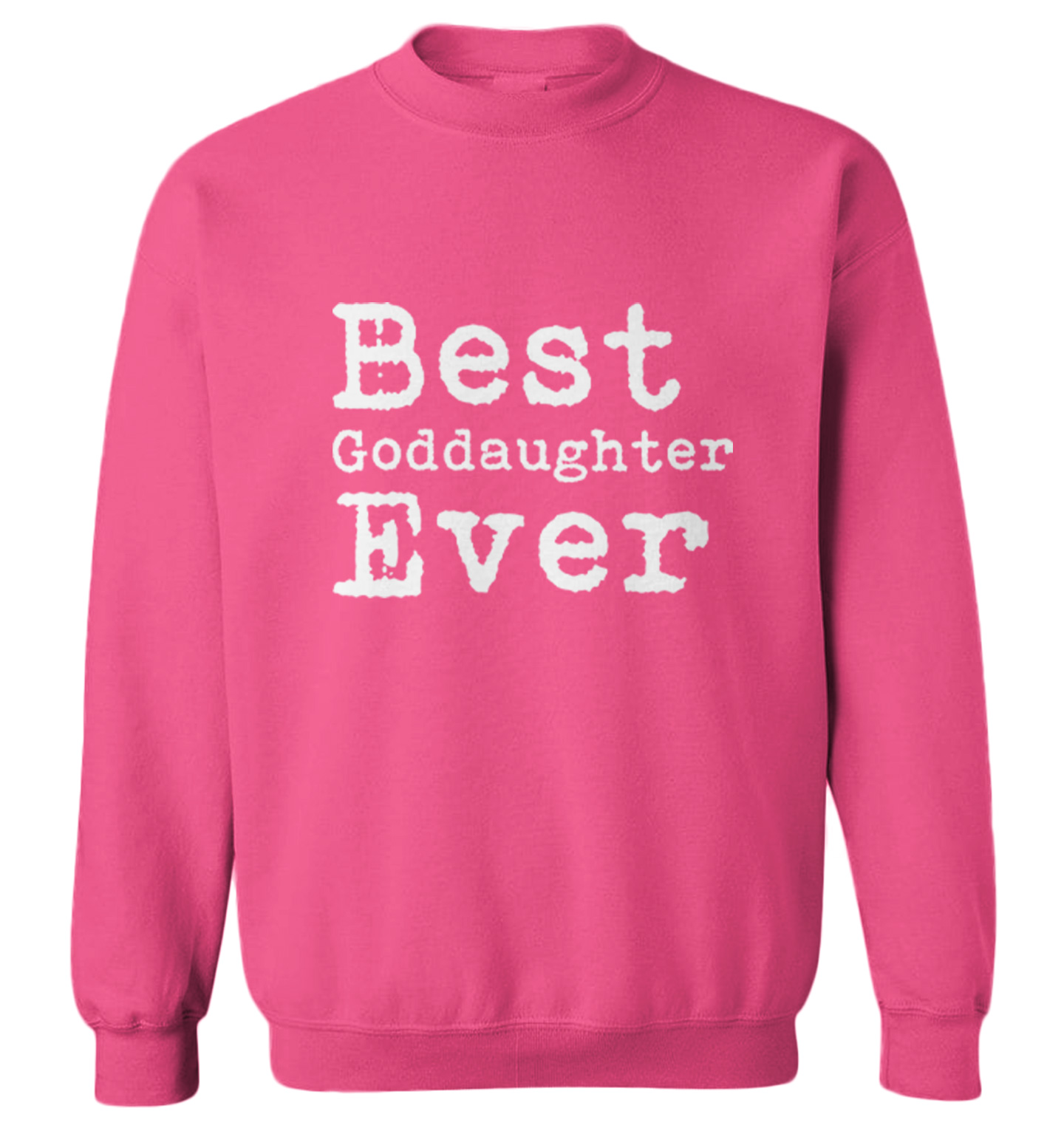 Best Goddaughter Ever - Family Birthday Gift Present Toddler Crewneck Sweater - Picture 6 of 8