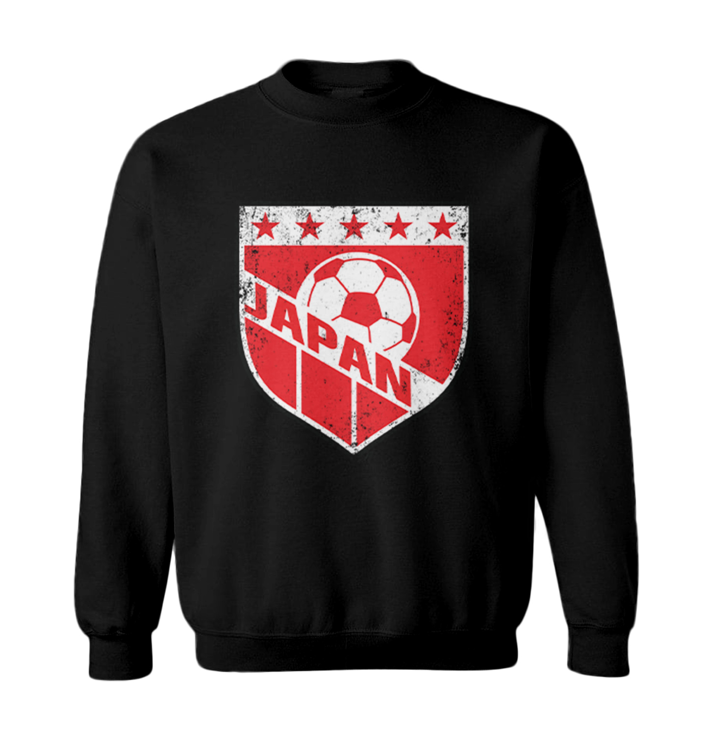 Japan Soccer - Distressed Japanese Badge Proud Pride Toddler Crewneck Sweater - Picture 2 of 8