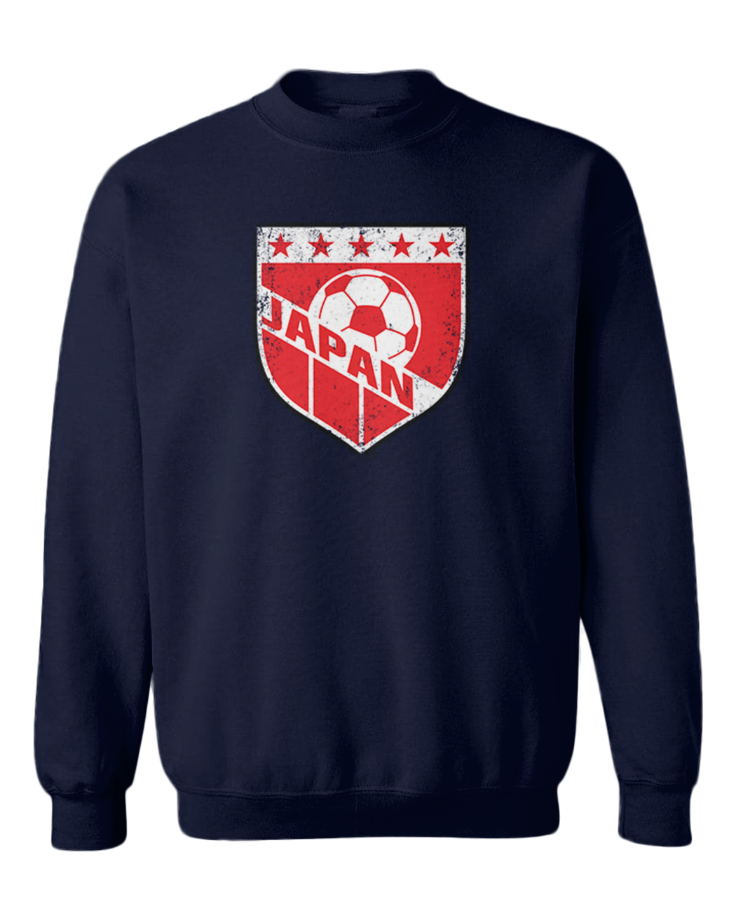 Japan Soccer - Distressed Japanese Badge Proud Pride Toddler Crewneck Sweater - Picture 5 of 8