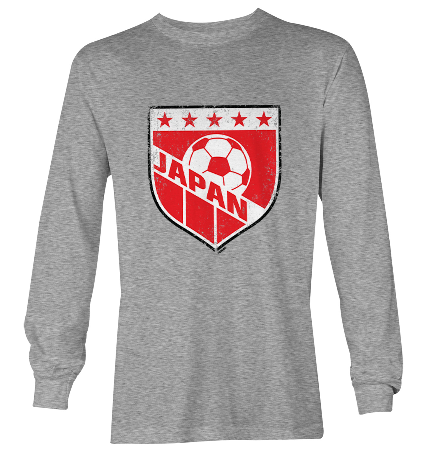 Japan Soccer - Distressed Japanese Badge Proud Pride Youth T-Shirt - Picture 16 of 20