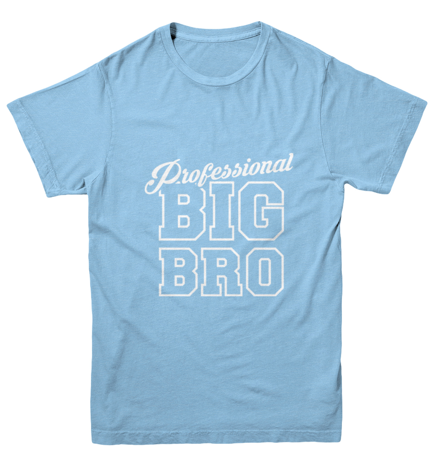 Professional Big Bro - Brother Younger Sibling Youth T-Shirt