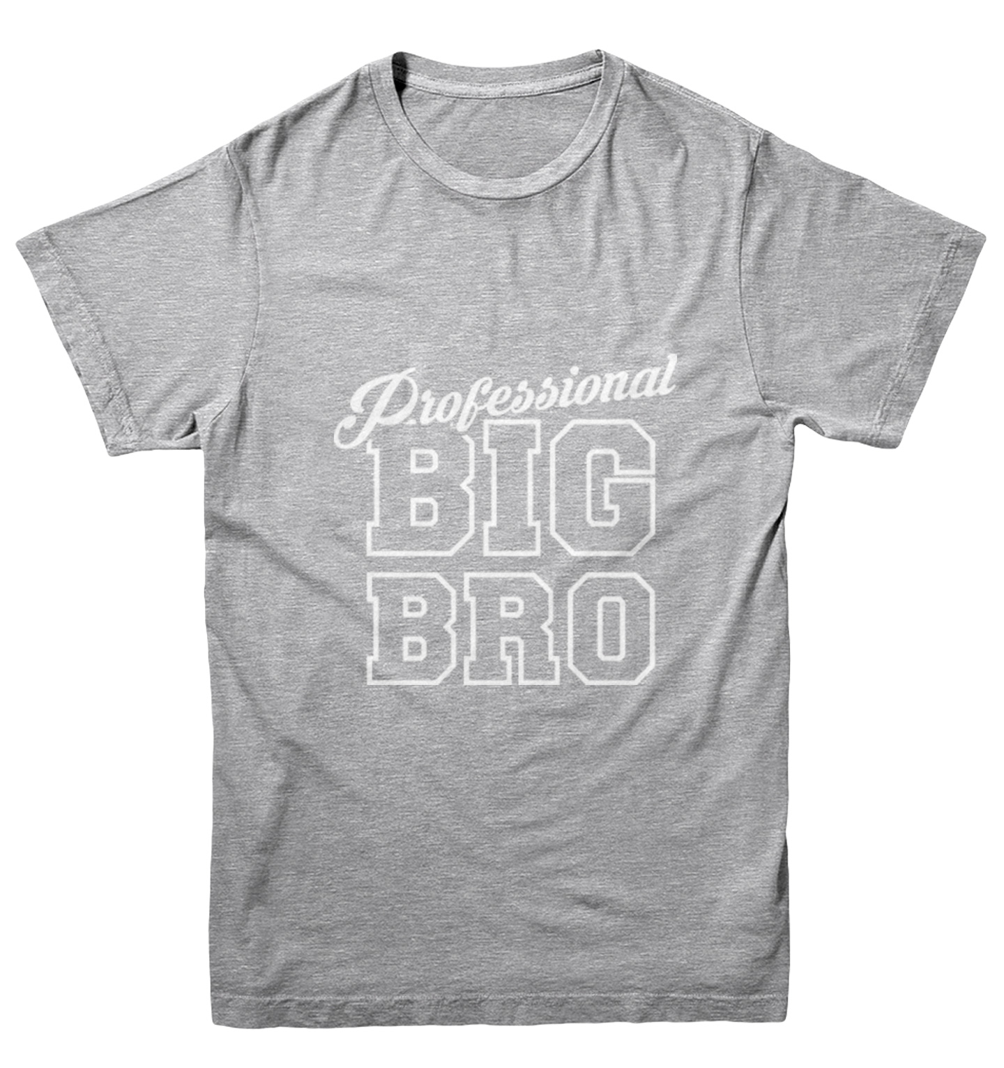 Professional Big Bro - Brother Younger Sibling Youth T-Shirt