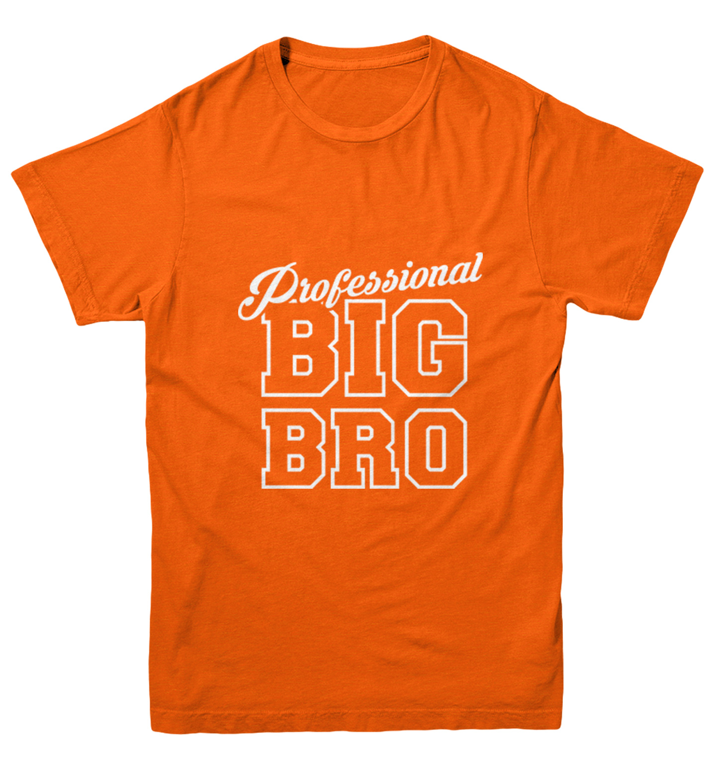 Professional Big Bro - Brother Younger Sibling Youth T-Shirt