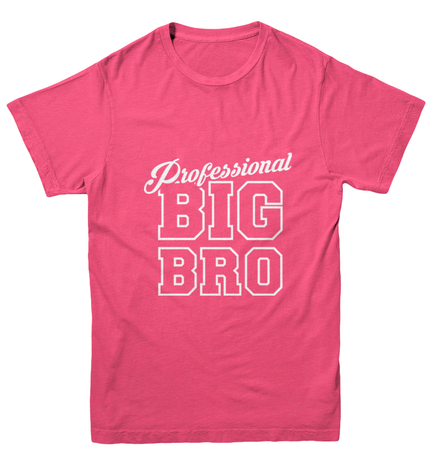 Professional Big Bro - Brother Younger Sibling Youth T-Shirt