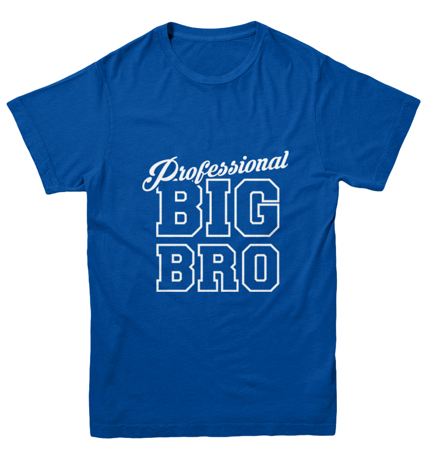 Professional Big Bro - Brother Younger Sibling Youth T-Shirt