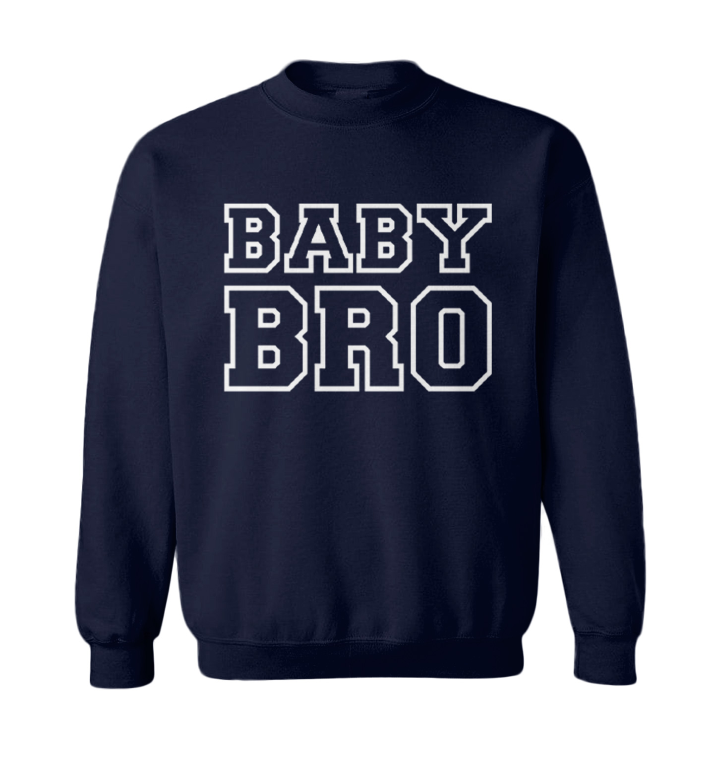 Baby Bro - Big Sister Brother Sibling New Addition Toddler Crewneck Sweater