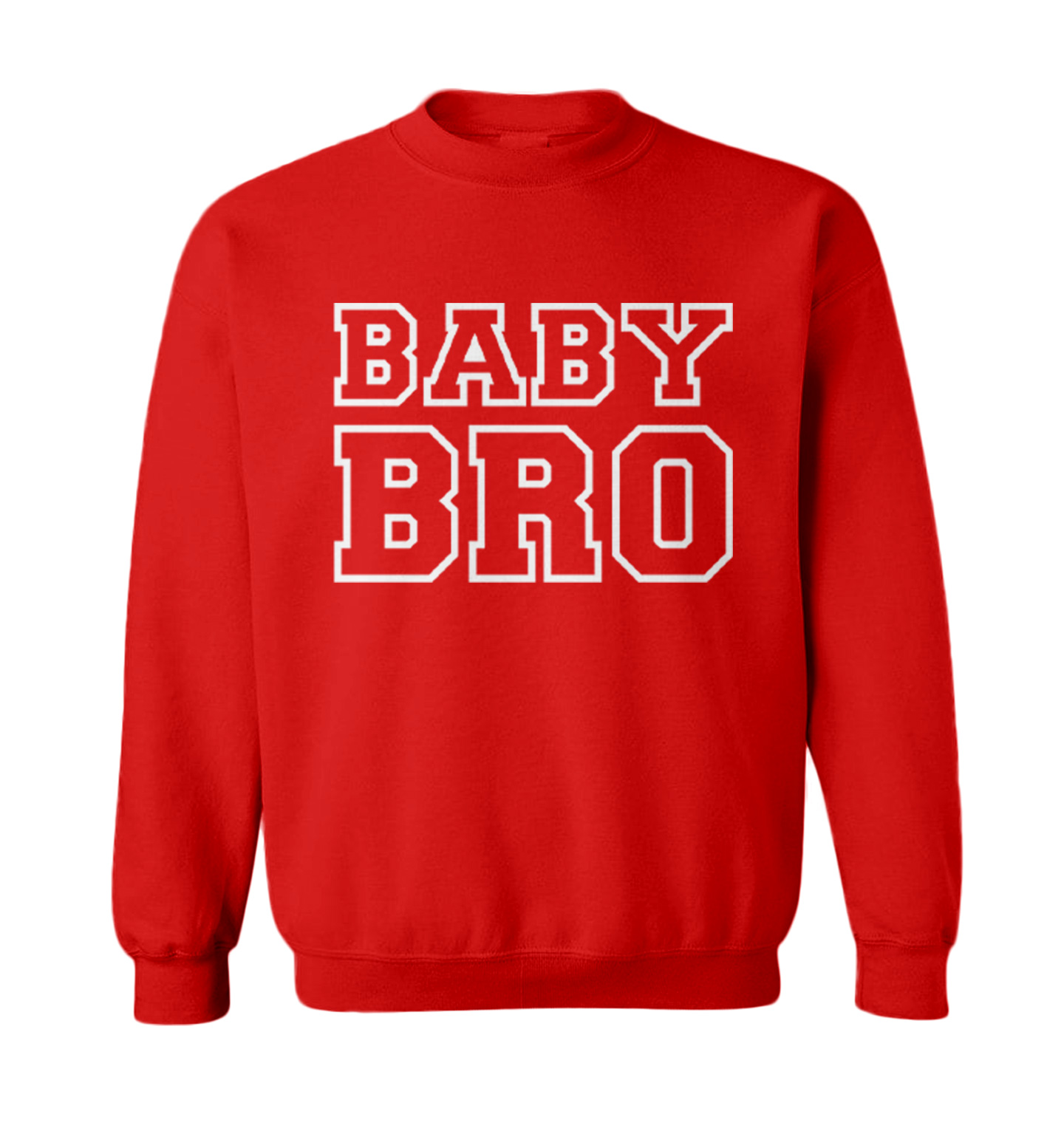 Baby Bro - Big Sister Brother Sibling New Addition Toddler Crewneck Sweater