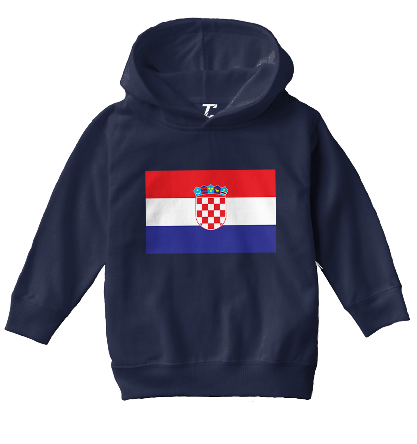 Croatia Flag - Croatian Country Pride Proud Strong Toddler/Youth Hoodie - Picture 7 of 12