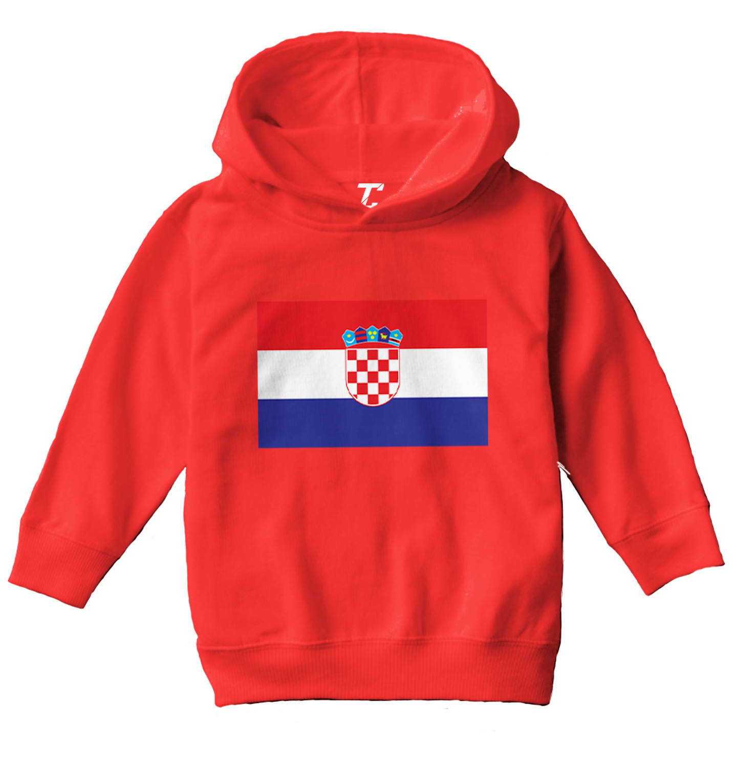 Croatia Flag - Croatian Country Pride Proud Strong Toddler/Youth Hoodie - Picture 10 of 12