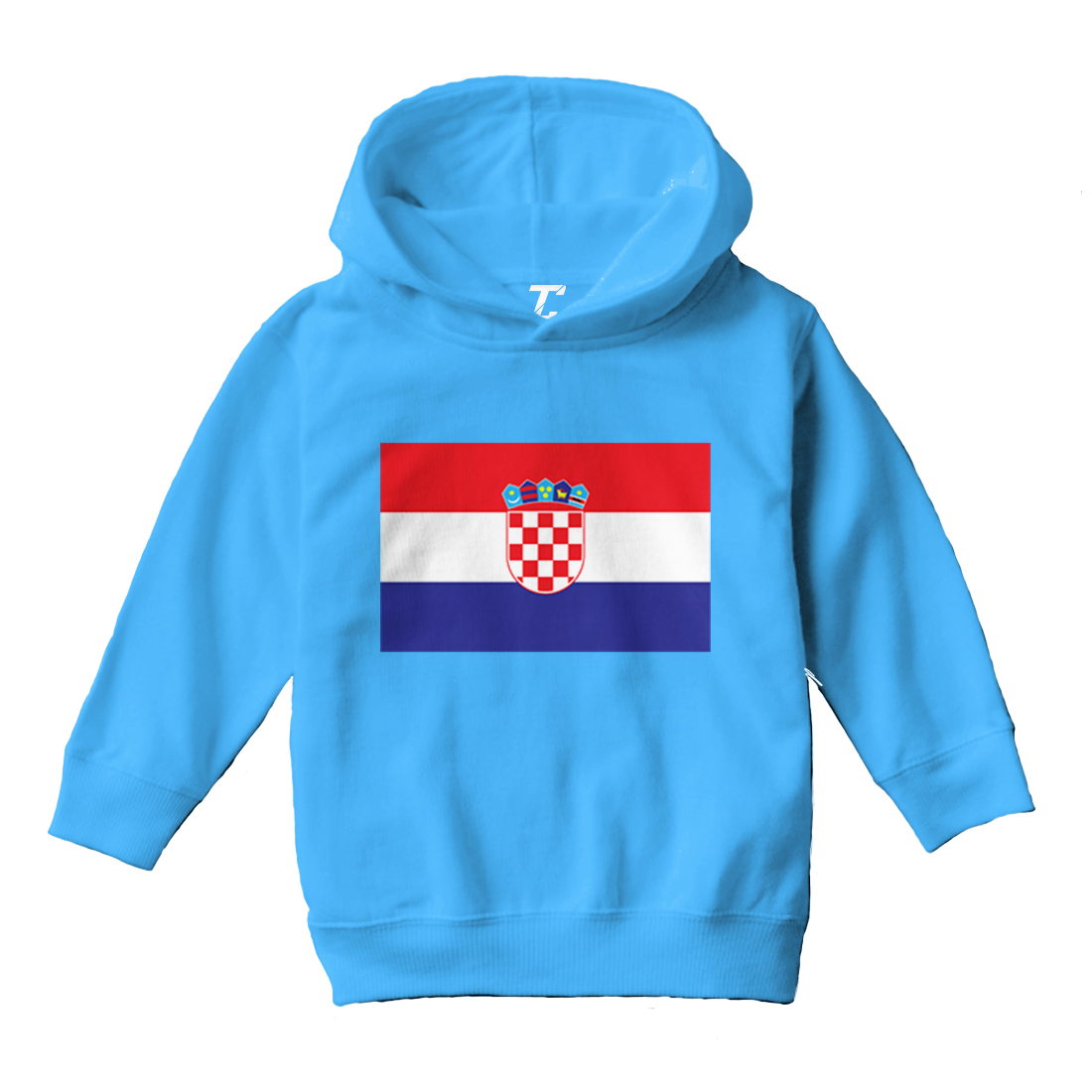 Croatia Flag - Croatian Country Pride Proud Strong Toddler/Youth Hoodie - Picture 12 of 12