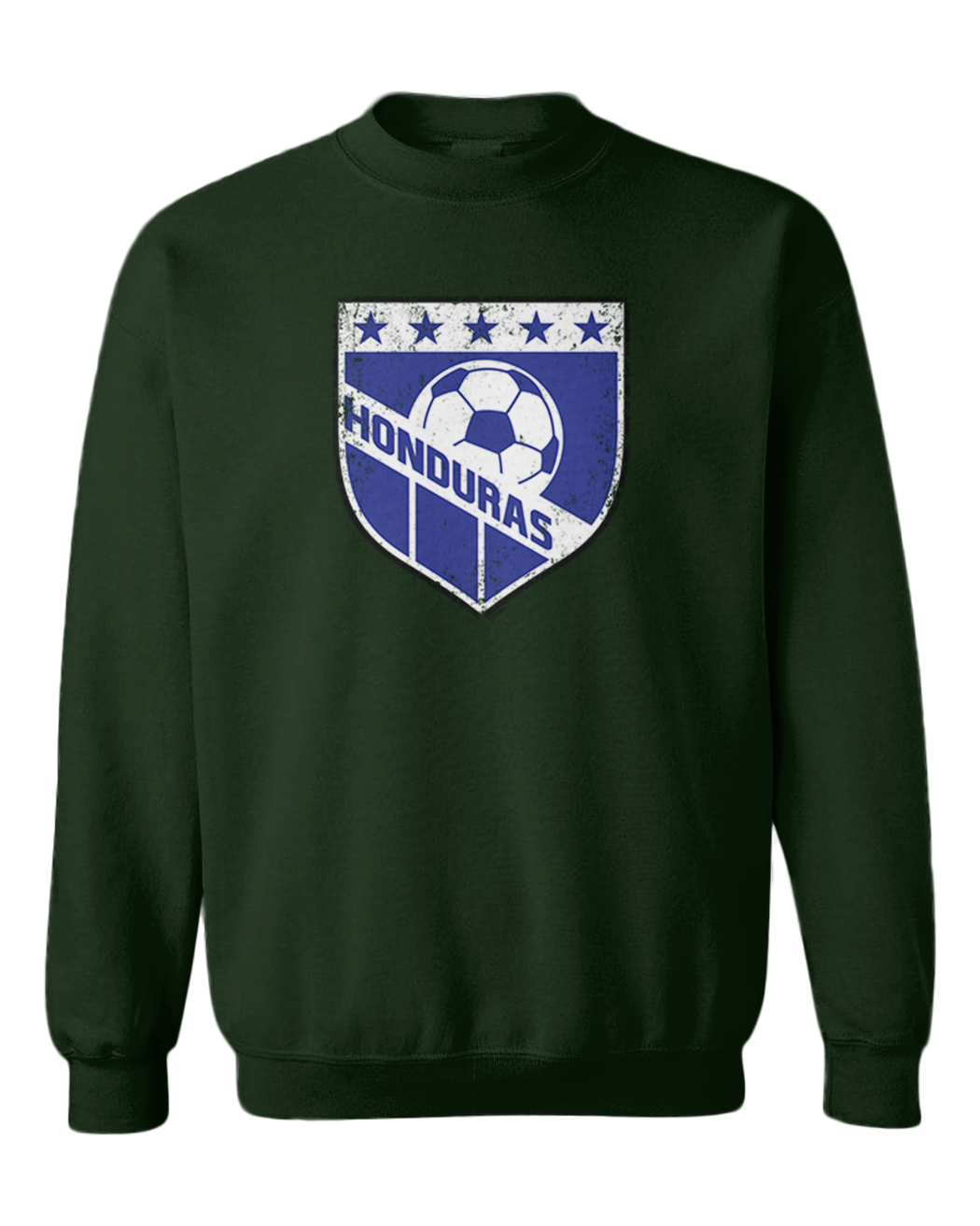 Honduras Soccer - Distressed Honduran Badge Proud Toddler Crewneck Sweater - Picture 3 of 8