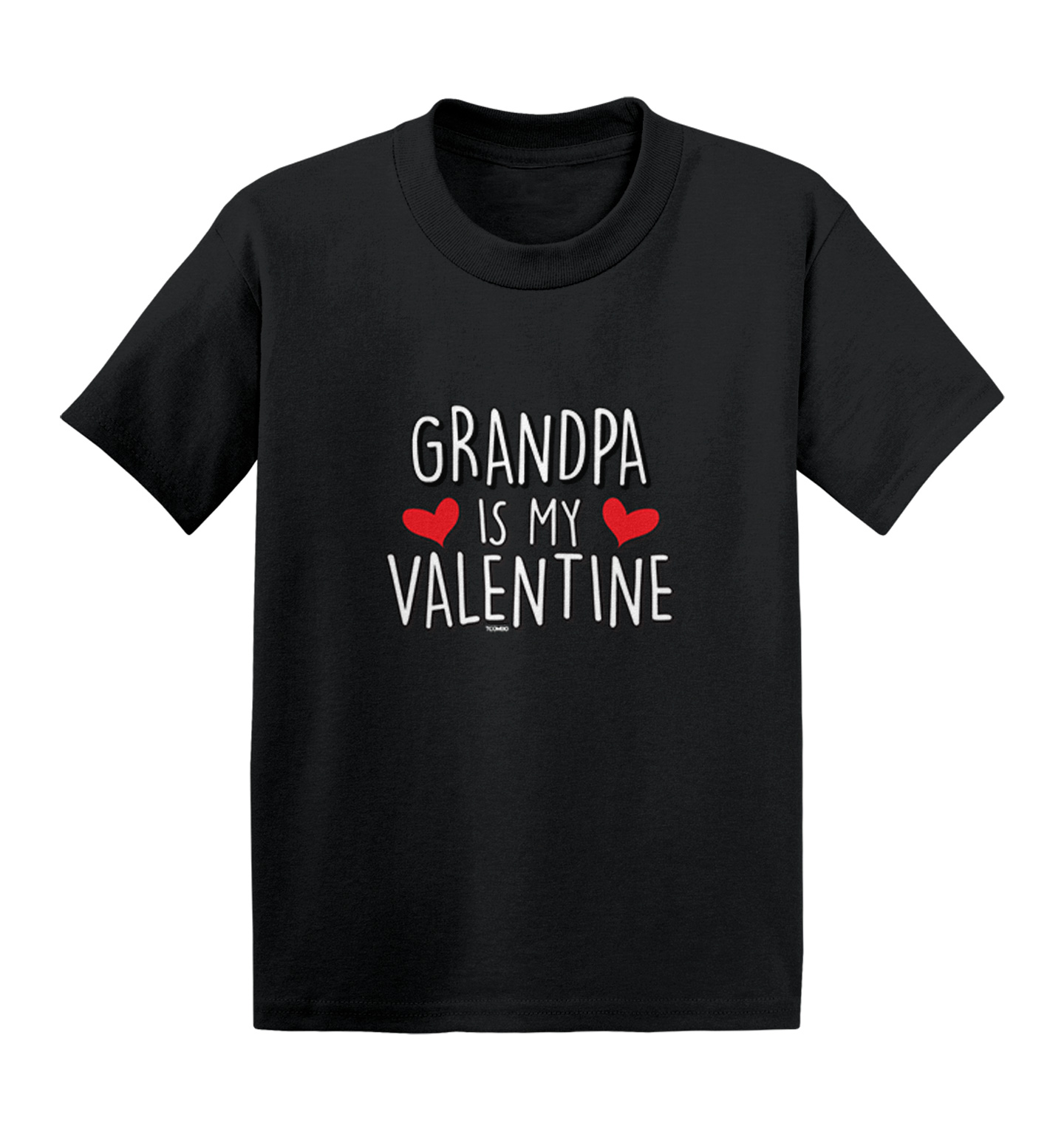 Grandpa Is My Valentine – Valentine’s Day Love Heart Kids T-shirt