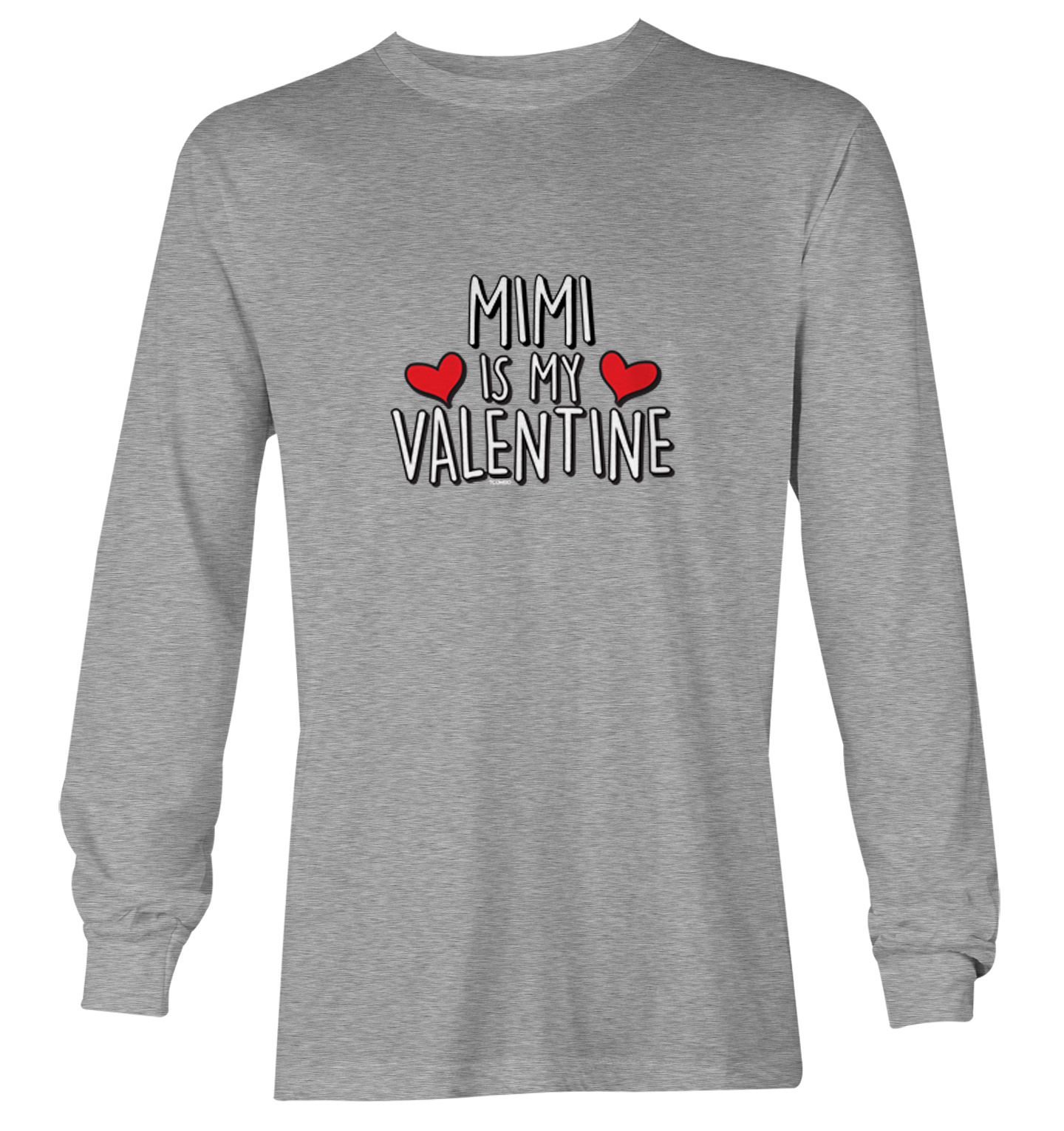 Mimi Is My Valentine - Valentine's Day Love Heart Youth T-Shirt - Picture 16 of 20