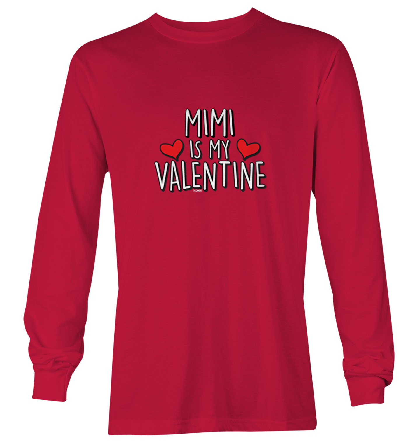 Mimi Is My Valentine - Valentine's Day Love Heart Youth T-Shirt - Picture 19 of 20