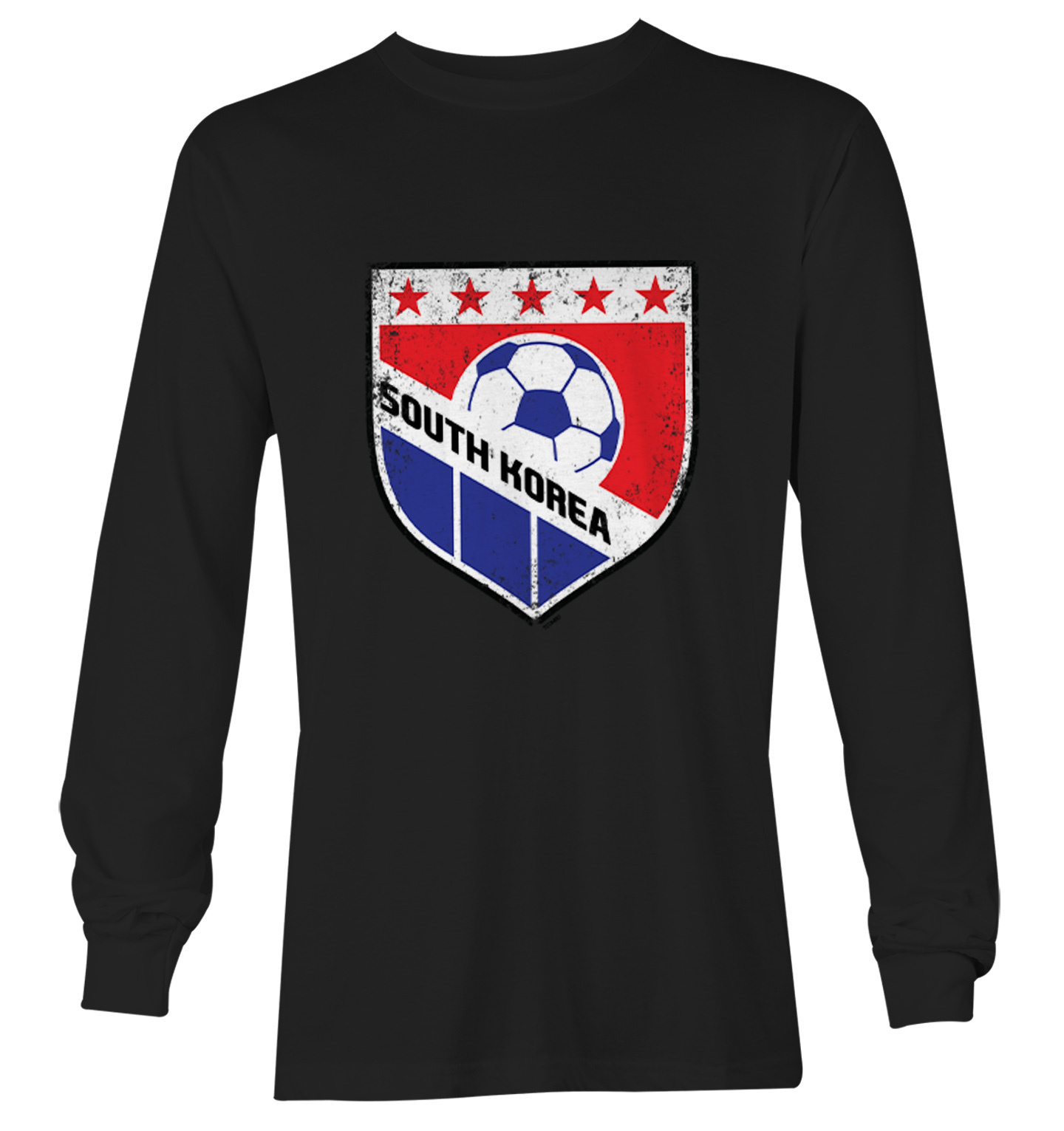 South Korea Soccer - Distressed Korean Badge Pride Youth T-Shirt - Picture 13 of 20