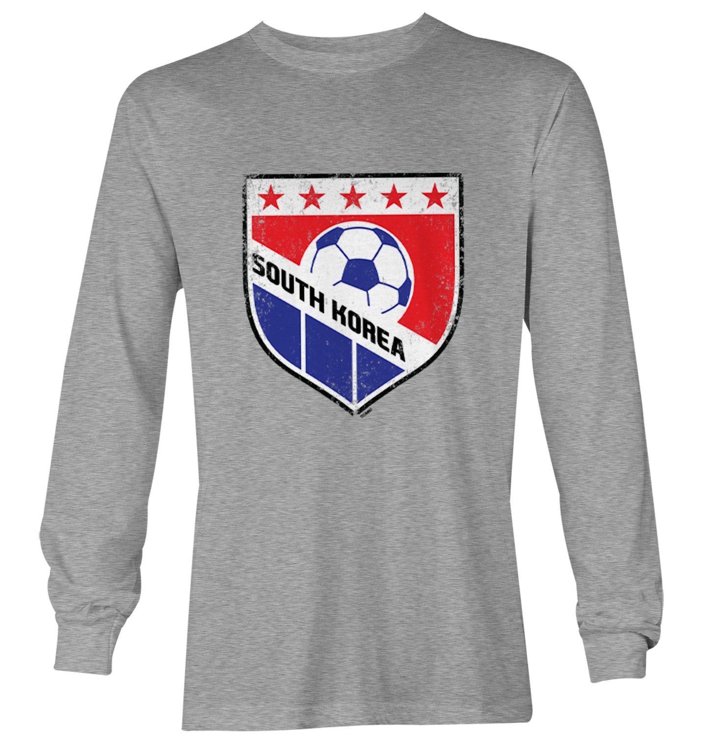 South Korea Soccer - Distressed Korean Badge Pride Youth T-Shirt - Picture 16 of 20