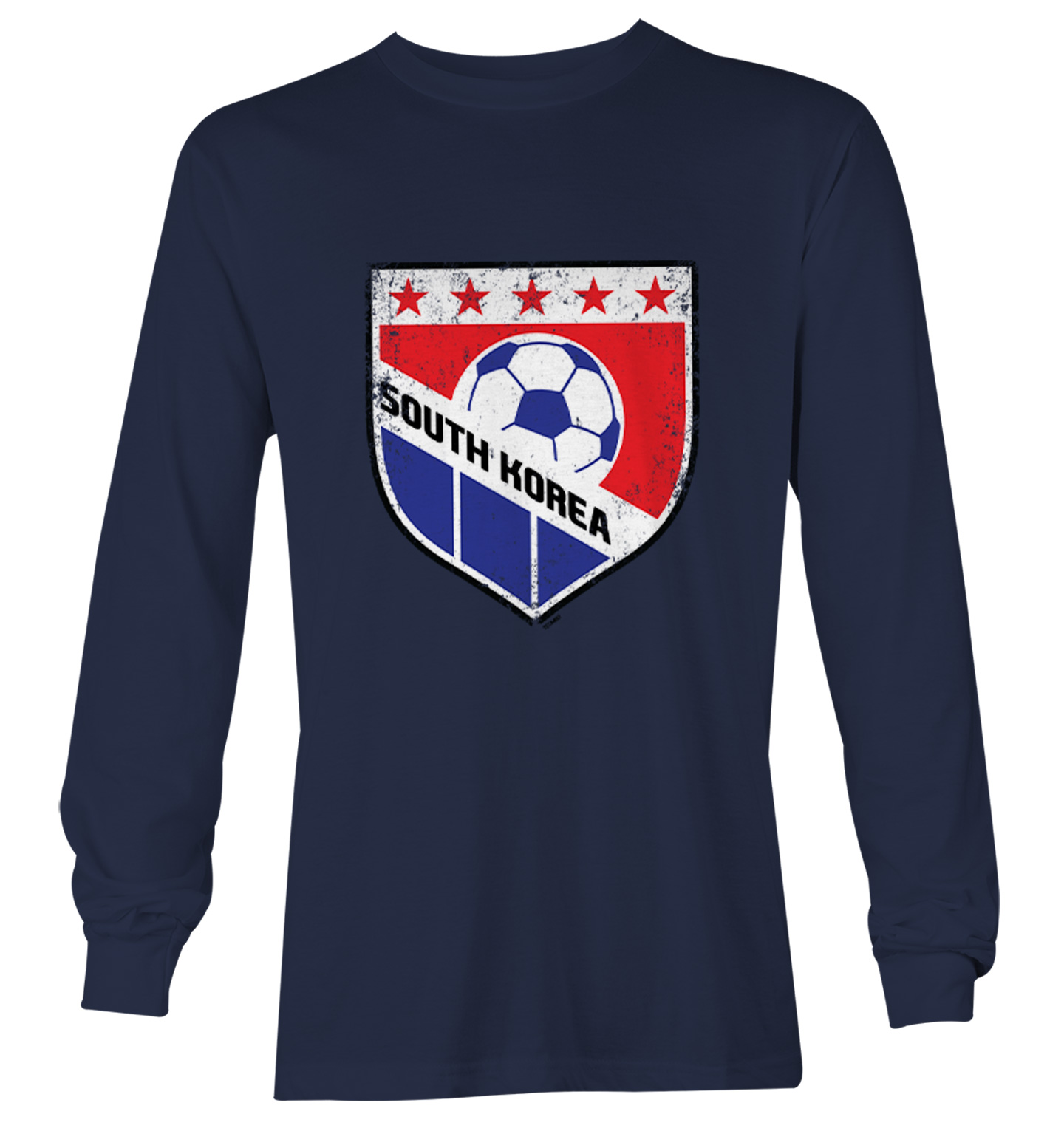 South Korea Soccer - Distressed Korean Badge Pride Youth T-Shirt - Picture 17 of 20