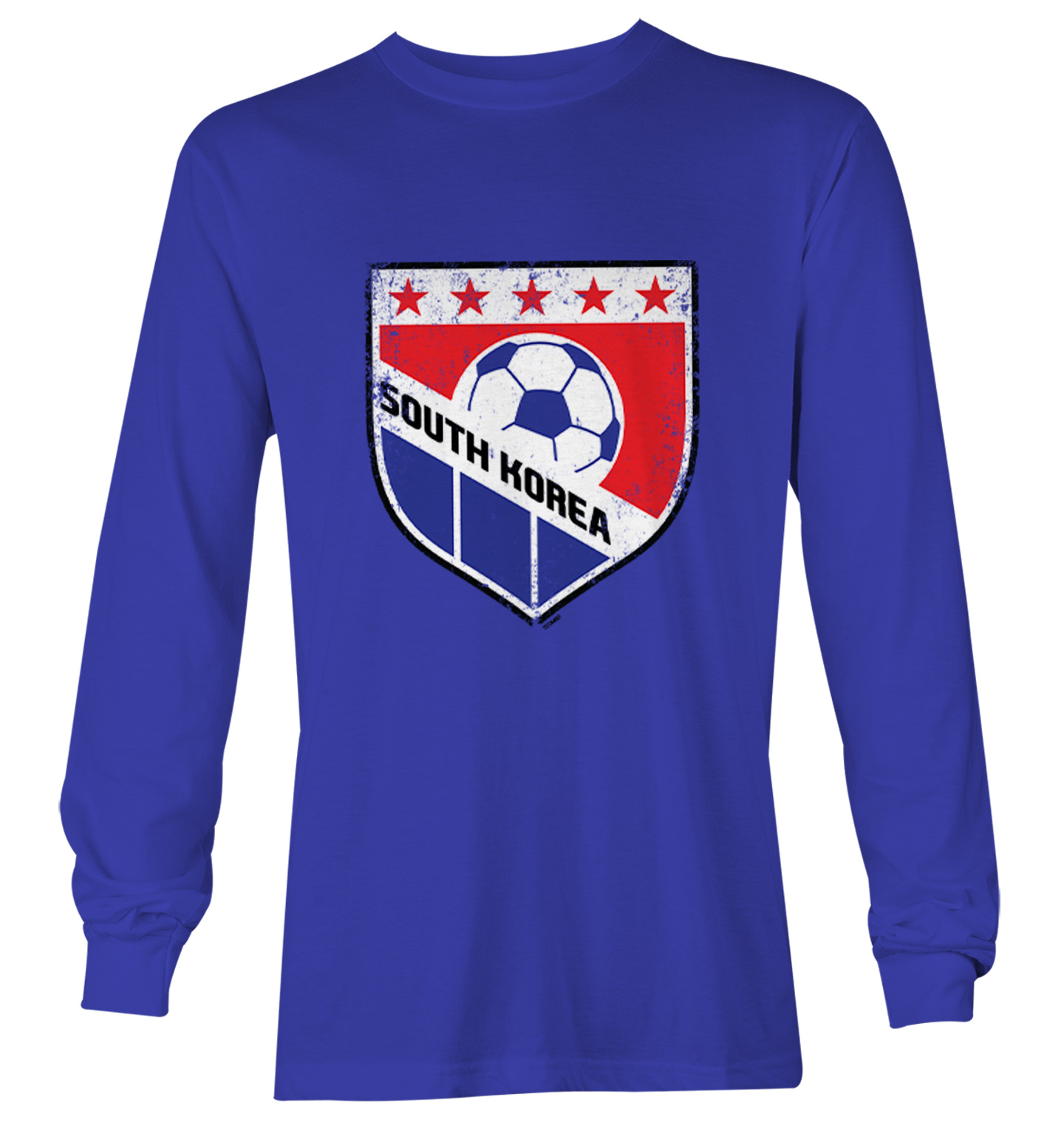 South Korea Soccer - Distressed Korean Badge Pride Youth T-Shirt - Picture 20 of 20