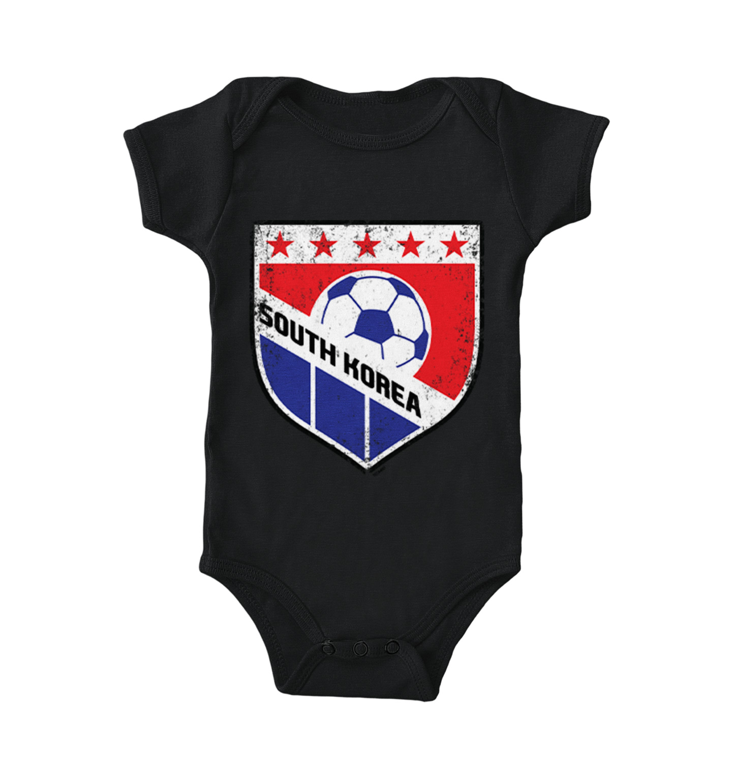 South Korea Soccer – Distressed Korean Badge Pride Bodysuit