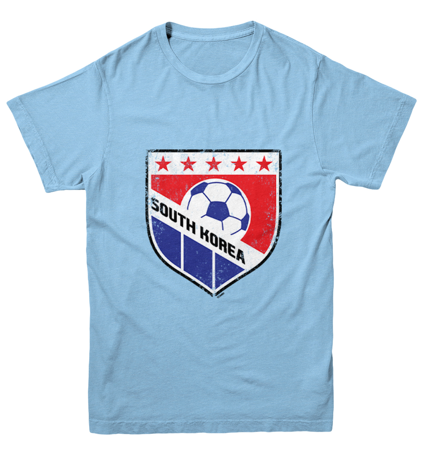 South Korea Soccer - Distressed Korean Badge Pride Youth T-Shirt - Picture 5 of 20