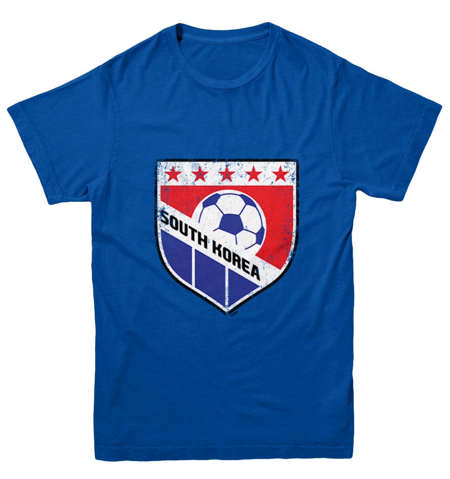 South Korea Soccer - Distressed Korean Badge Pride Youth T-Shirt - Picture 12 of 20