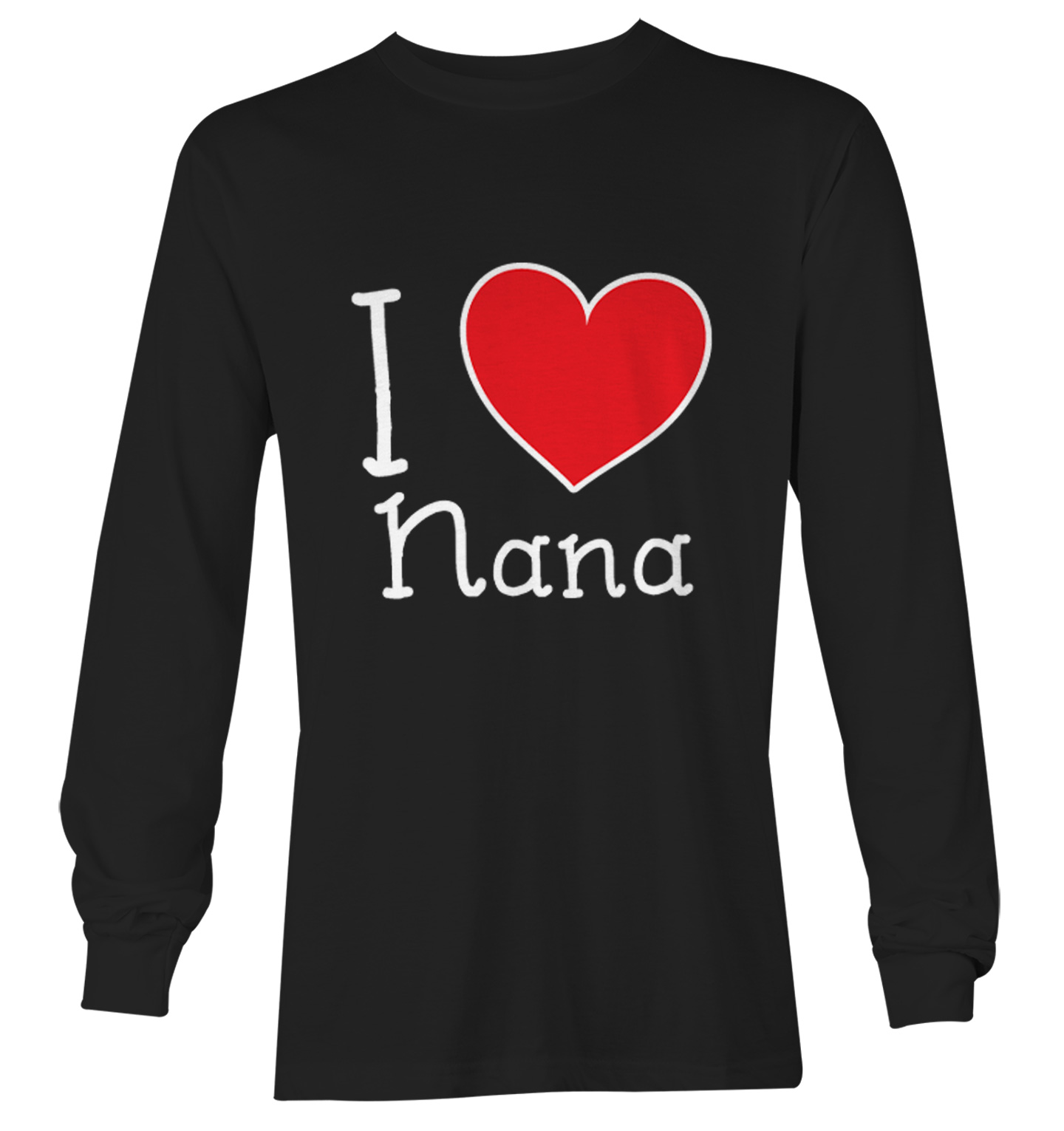 I Love Nana - Grandma Grammy Grandmother Cute Heart Youth T-Shirt - Picture 13 of 20