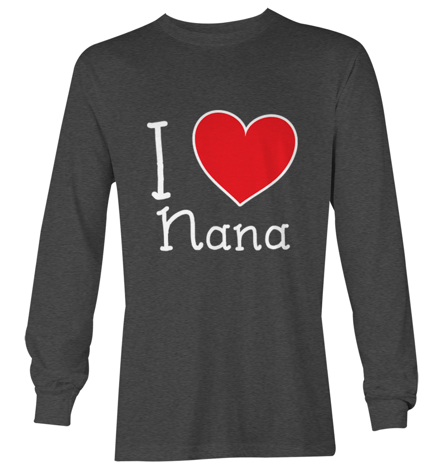 I Love Nana - Grandma Grammy Grandmother Cute Heart Youth T-Shirt - Picture 14 of 20