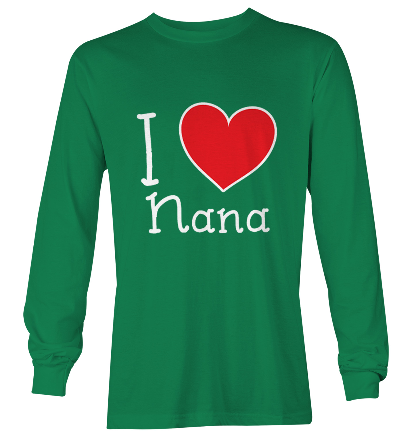 I Love Nana - Grandma Grammy Grandmother Cute Heart Youth T-Shirt - Picture 15 of 20