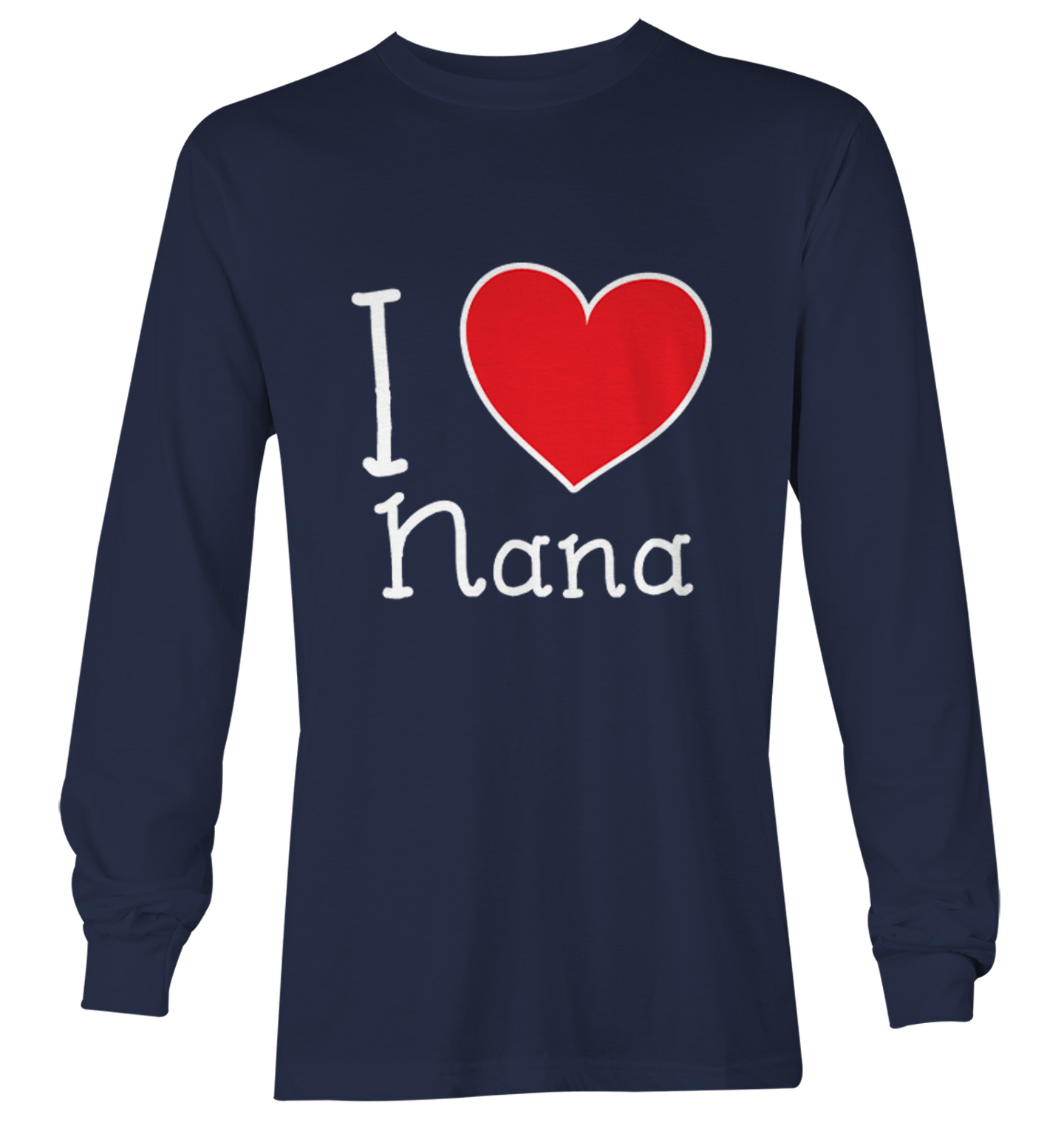 I Love Nana - Grandma Grammy Grandmother Cute Heart Youth T-Shirt - Picture 17 of 20