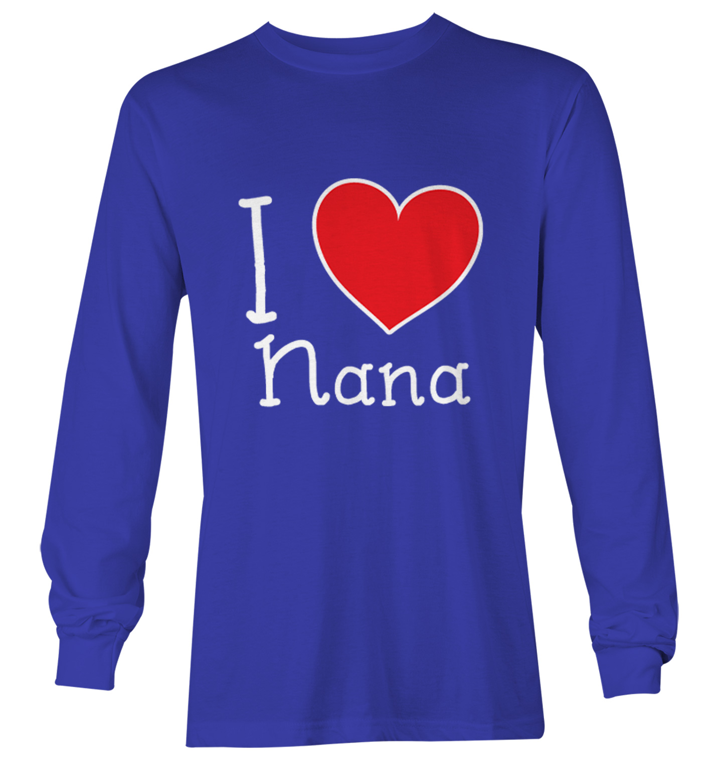 I Love Nana - Grandma Grammy Grandmother Cute Heart Youth T-Shirt - Picture 20 of 20