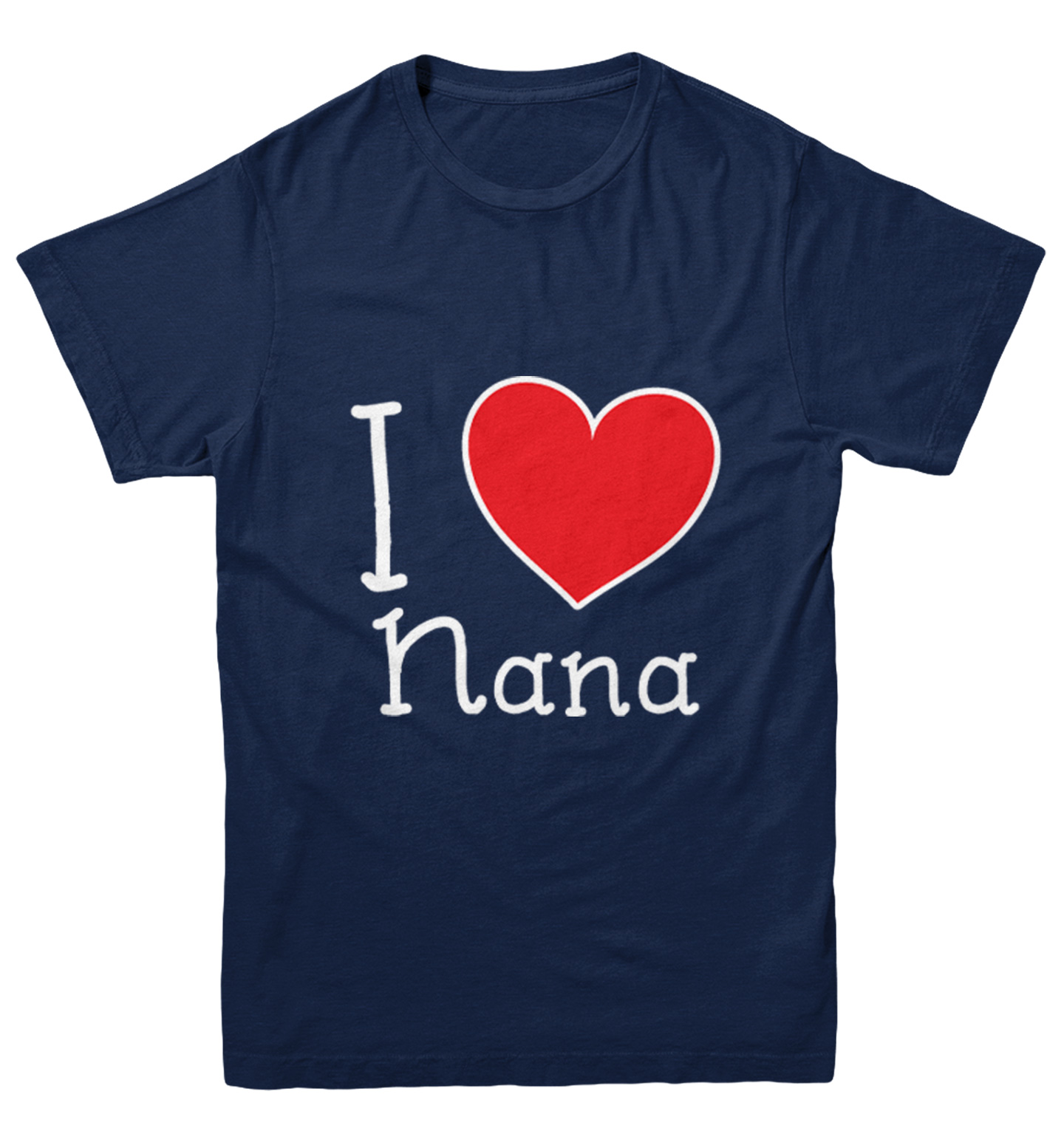 I Love Nana - Grandma Grammy Grandmother Cute Heart Youth T-Shirt - Picture 7 of 20