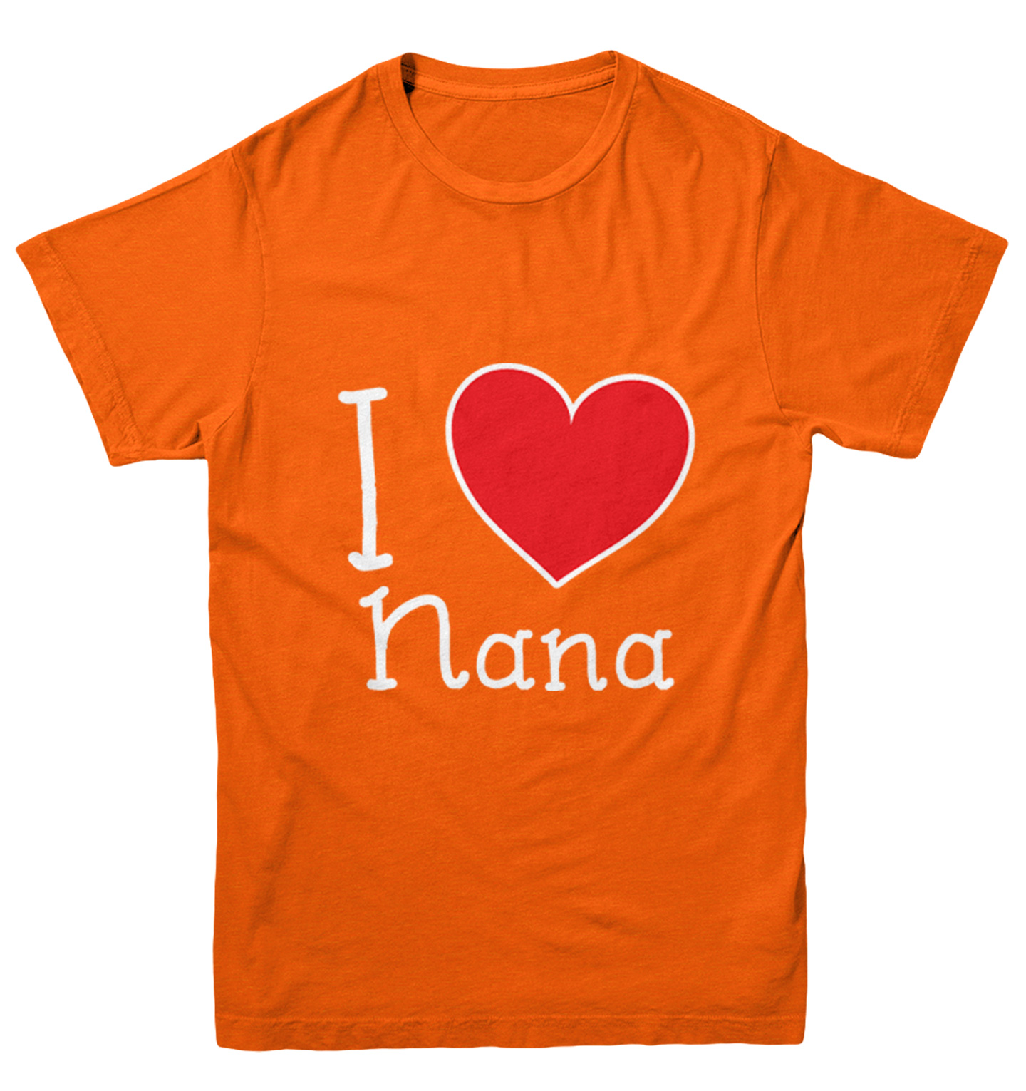 I Love Nana - Grandma Grammy Grandmother Cute Heart Youth T-Shirt - Picture 8 of 20