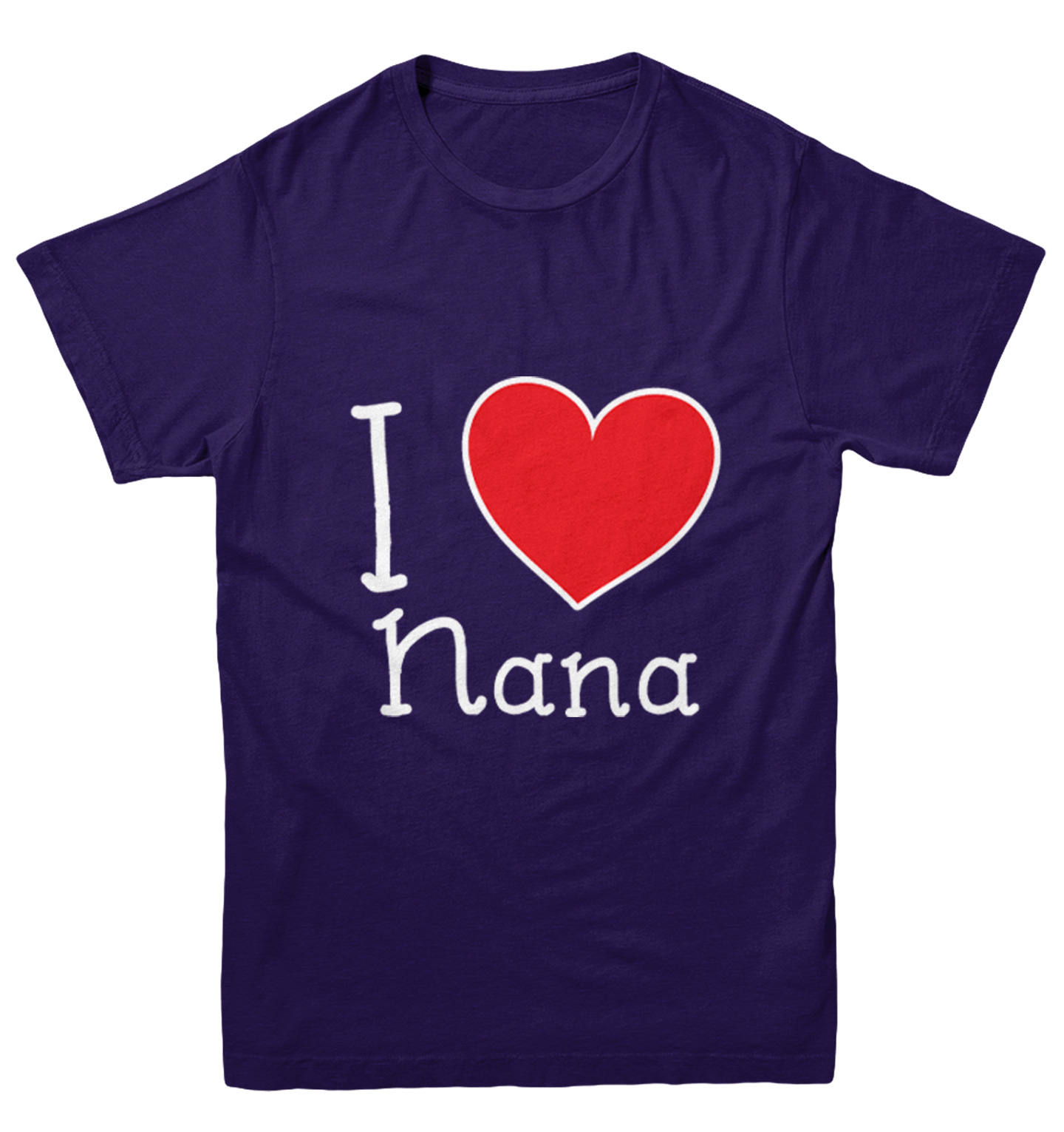 I Love Nana - Grandma Grammy Grandmother Cute Heart Youth T-Shirt - Picture 10 of 20