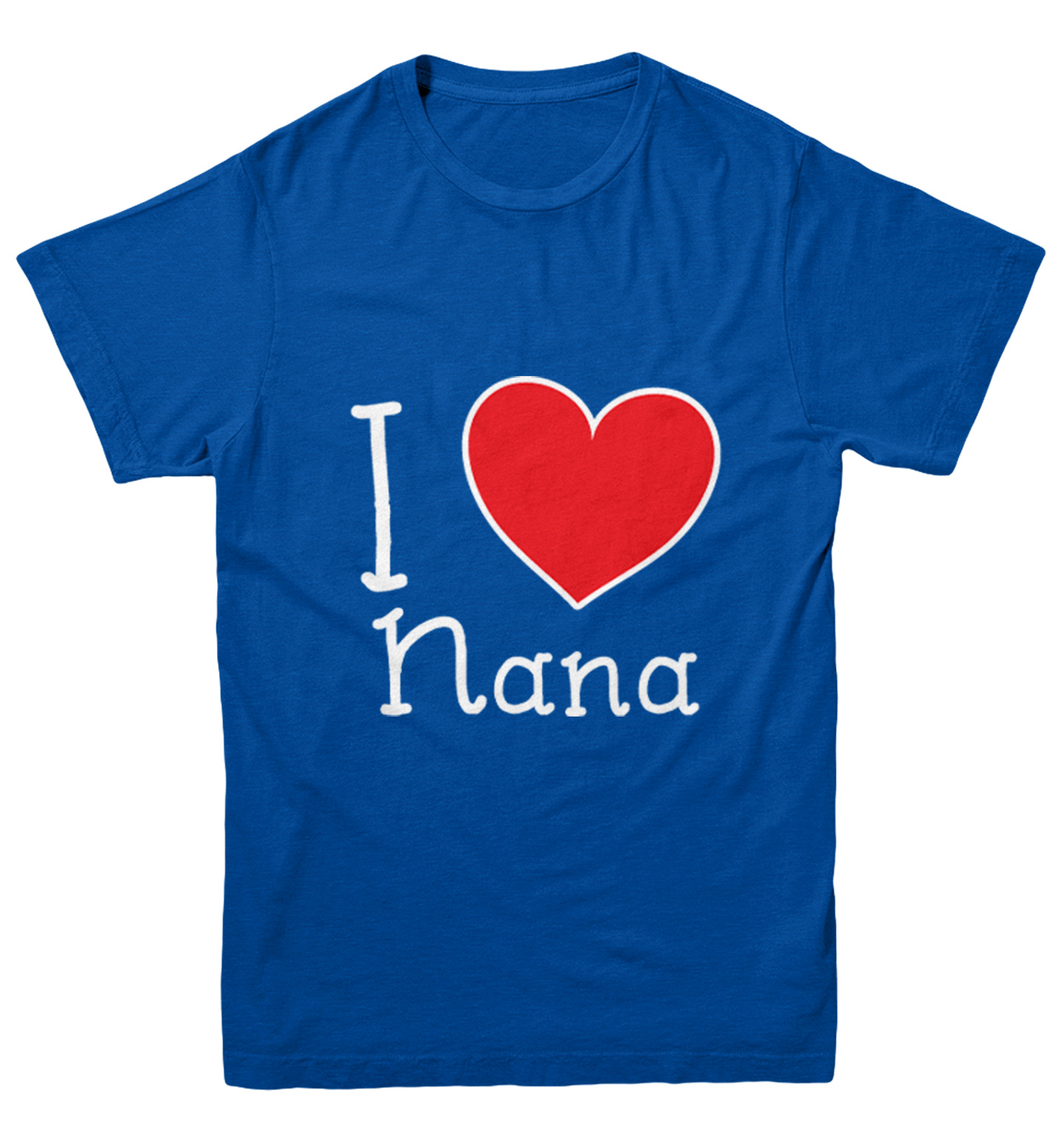 I Love Nana - Grandma Grammy Grandmother Cute Heart Youth T-Shirt - Picture 12 of 20