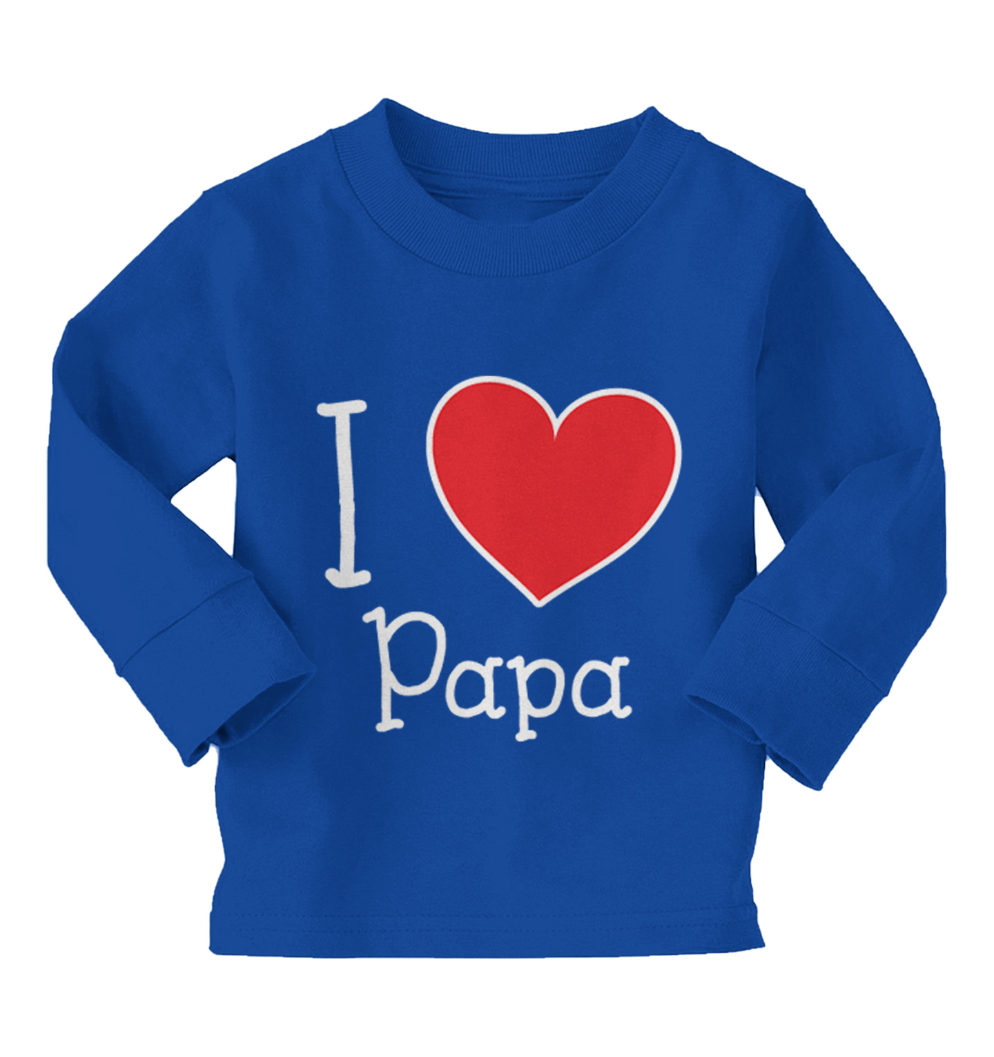 I Love My Papa - Valentine's Day Dad Father's Day Heart Kids T
