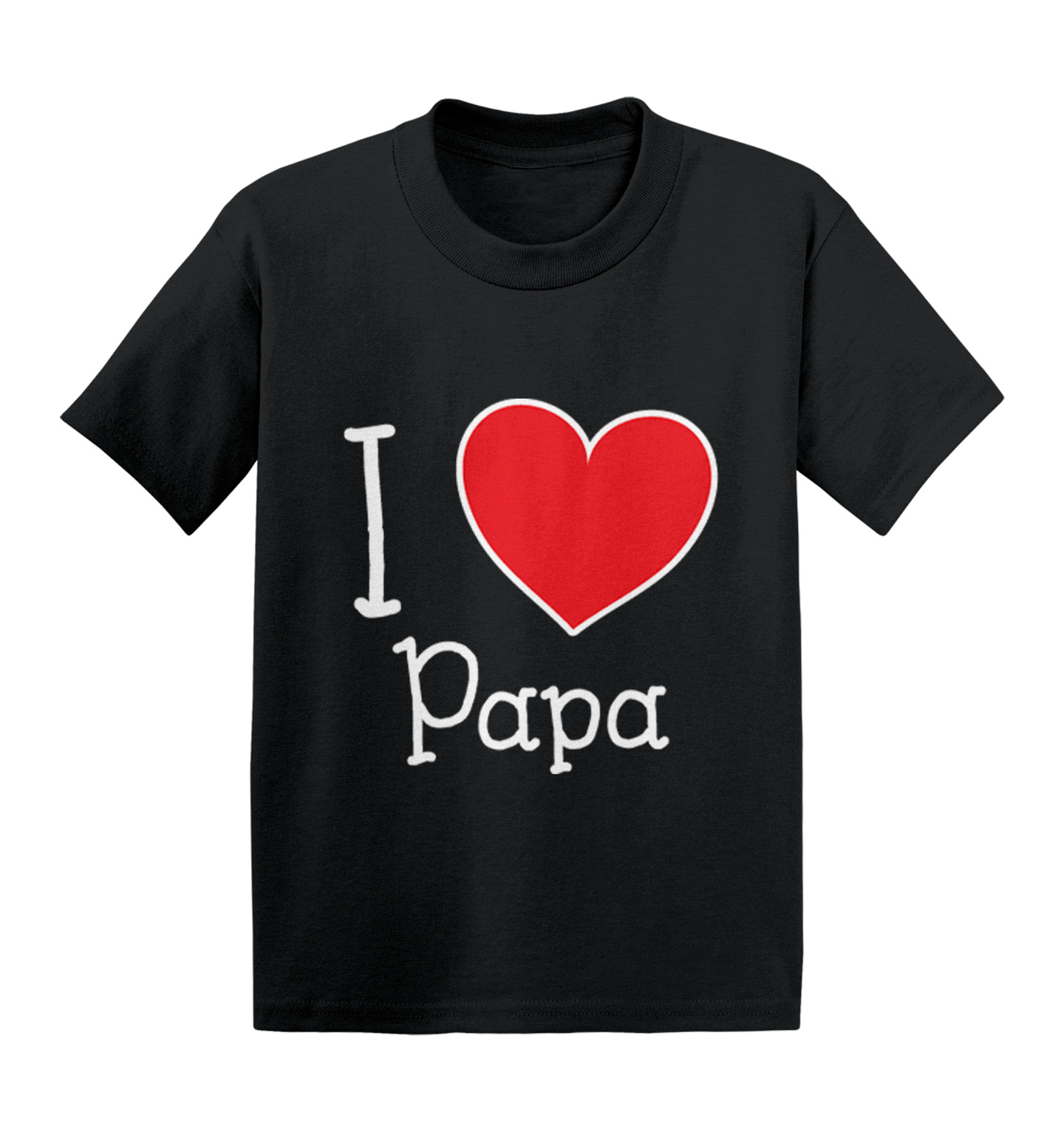 I Love My Papa – Valentine’s Day Dad Father’s Day Heart Kids T-shirt