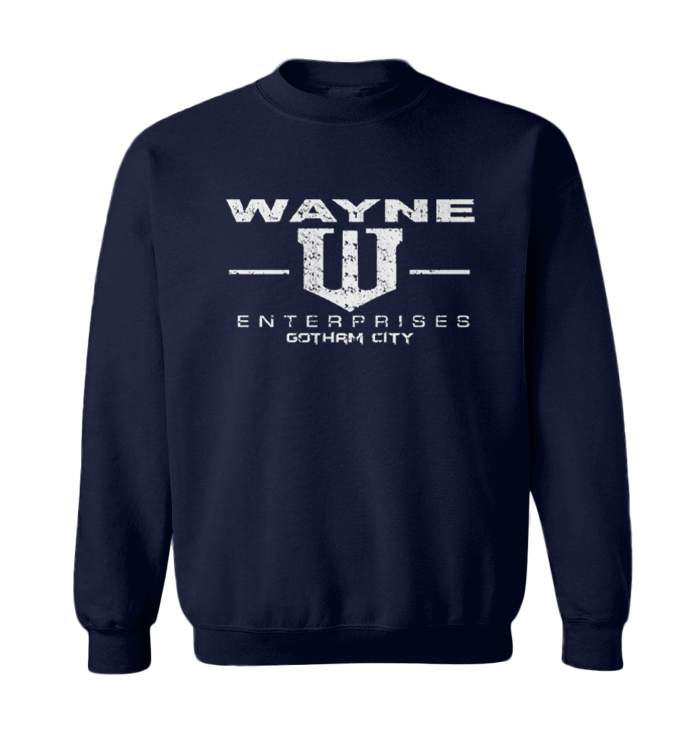 Wayne Enterprises - Movie Buff Parody Cool Superhero Toddler Crewneck Sweater - Picture 5 of 8