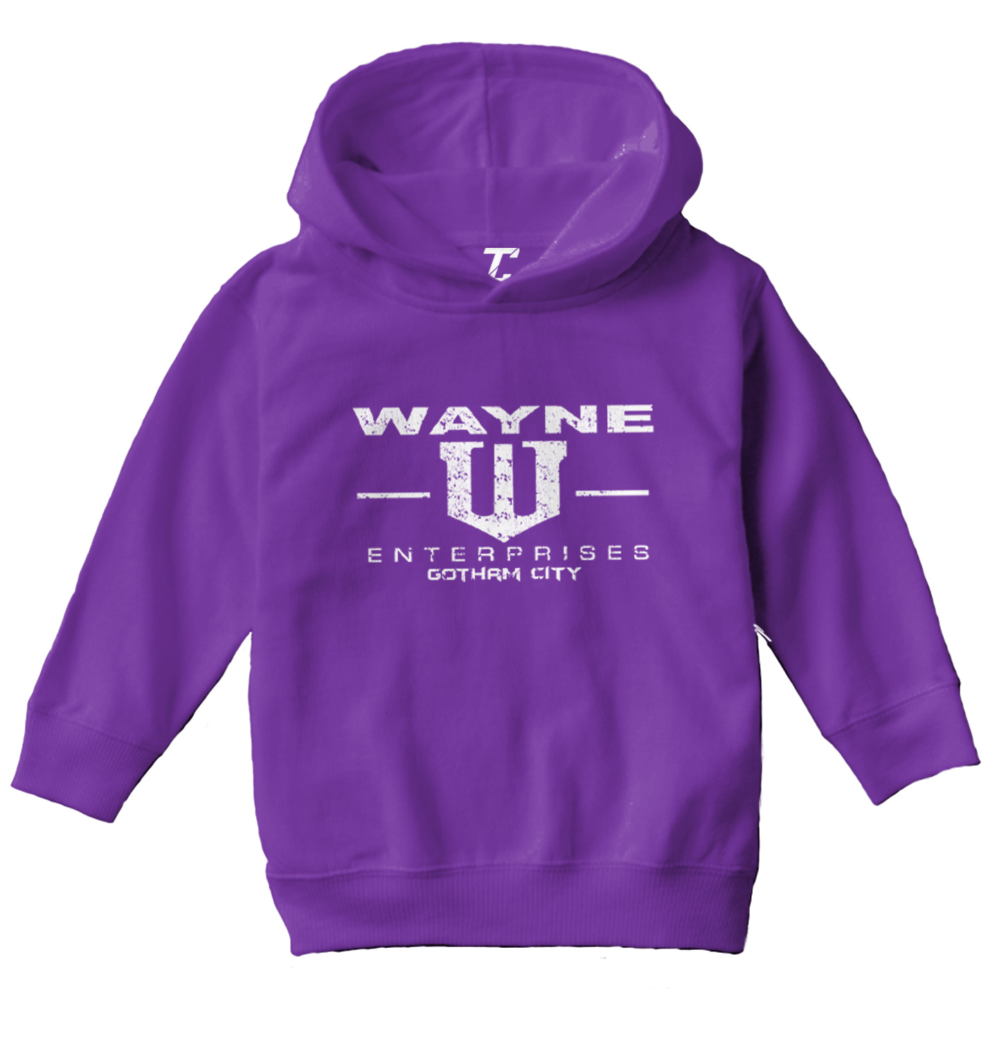 Wayne Enterprises - Movie Buff Parody Cool Superhero Toddler/Youth Hoodie - Picture 9 of 12