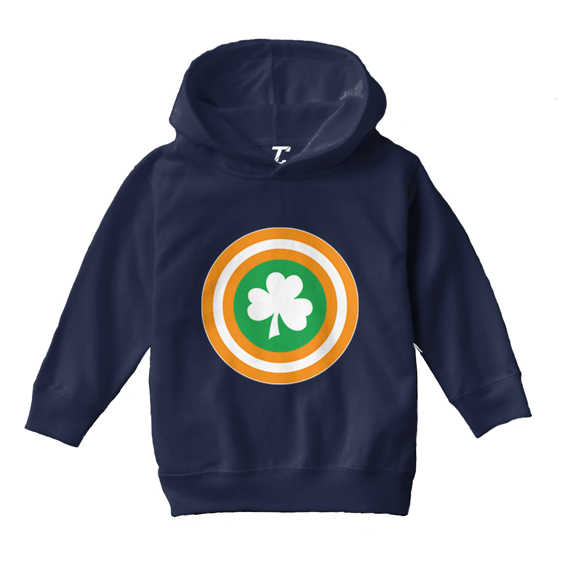 Captain Ireland - St. Patrick's Day Superhero Parody Toddler/Youth Hoodie - Picture 7 of 12