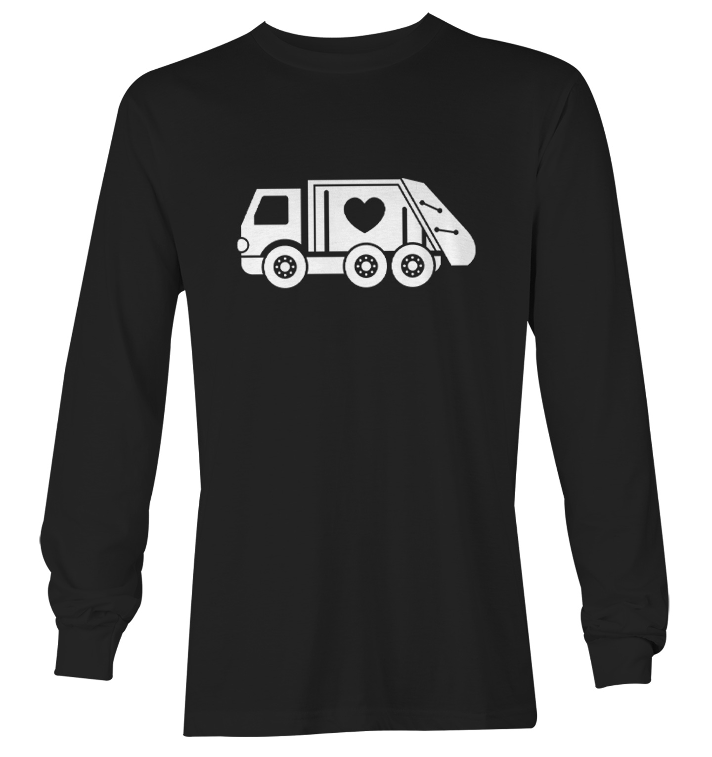 Valentine's Garbage Truck - Trash Heart Love Youth T-Shirt - Picture 13 of 20