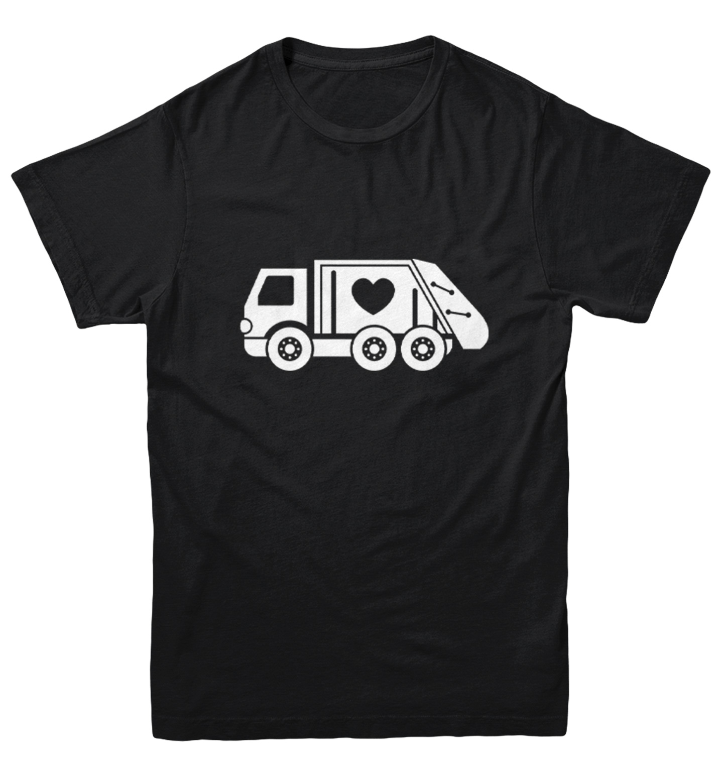 Valentine's Garbage Truck - Trash Heart Love Youth T-Shirt - Picture 2 of 20