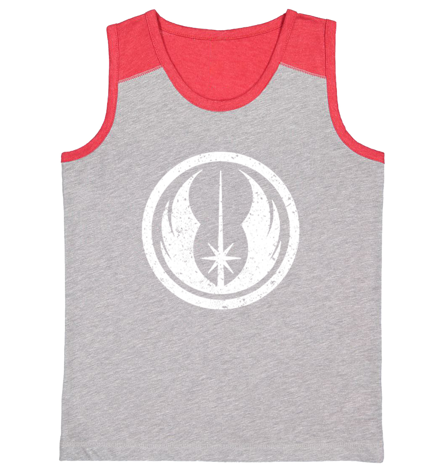 Galactic Republic Symbol - Cool Parody Movie Buff Youth Contrast Tank Top - Picture 7 of 7