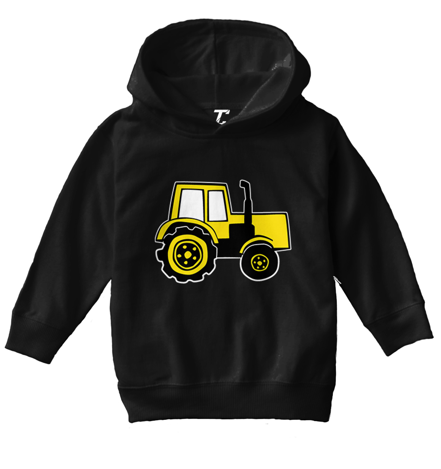 Tractor - Farm Harvest Vehicle Four-Wheel Vegetables Toddler/Youth Hoodie - Picture 2 of 12
