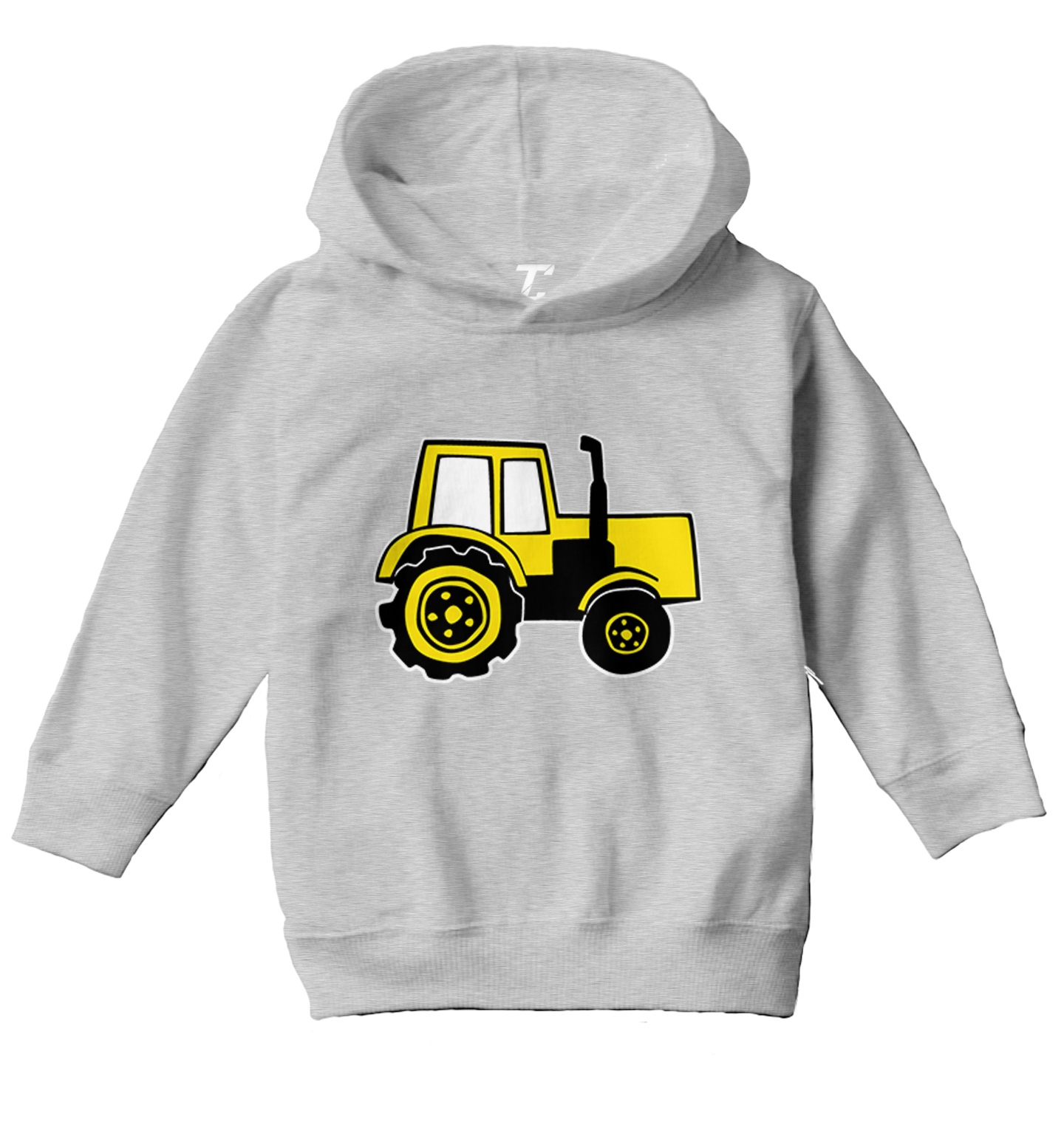 Tractor - Farm Harvest Vehicle Four-Wheel Vegetables Toddler/Youth Hoodie - Picture 6 of 12