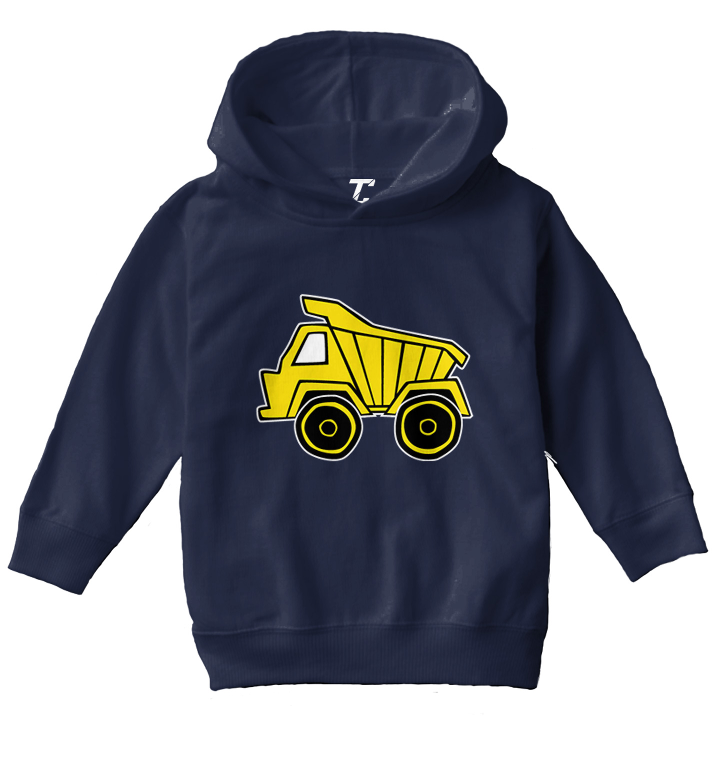 Dump Truck - Construction Dirt Vehicle Transporting Toddler/Youth Hoodie - Picture 7 of 12