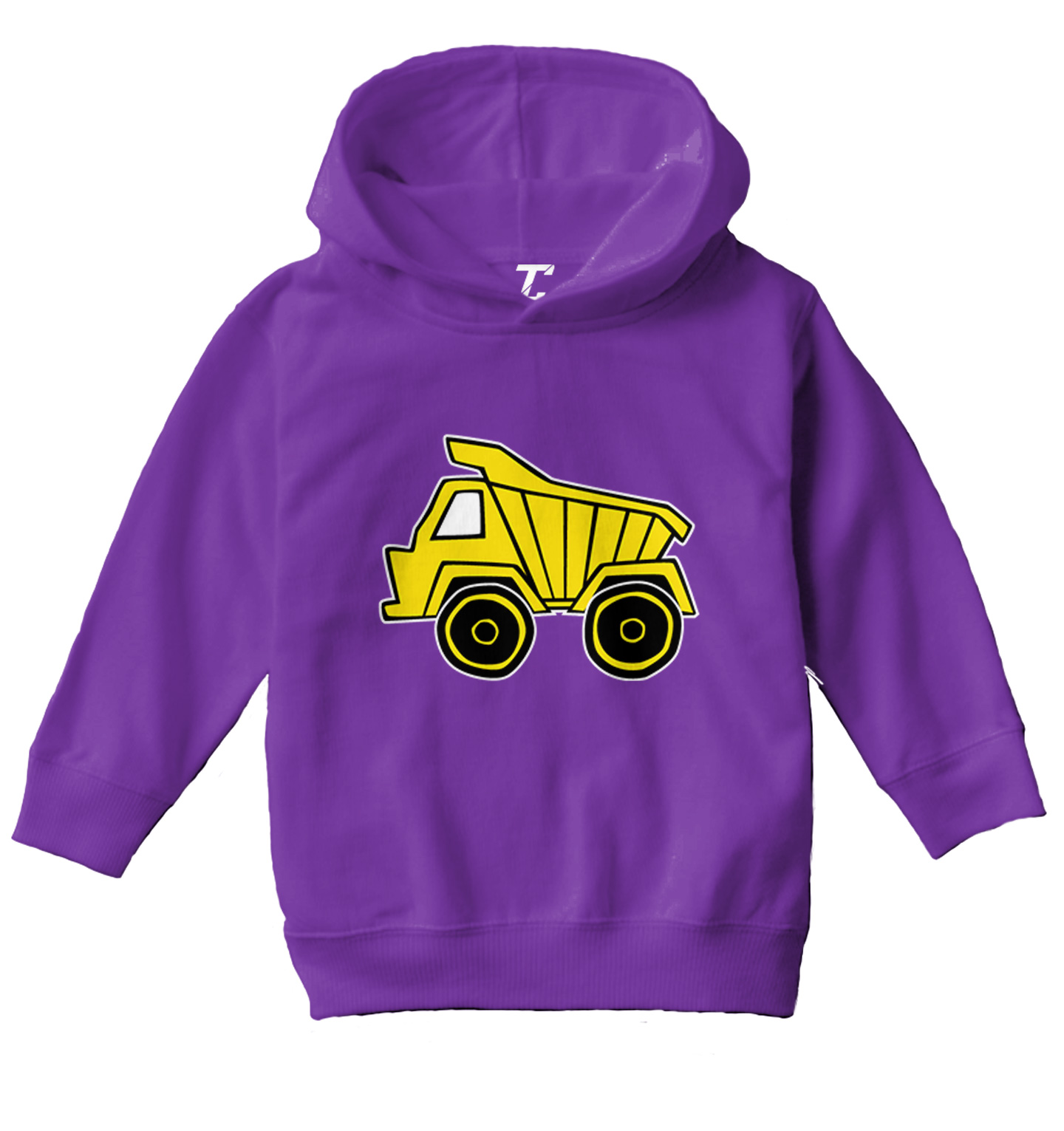 Dump Truck - Construction Dirt Vehicle Transporting Toddler/Youth Hoodie - Picture 9 of 12